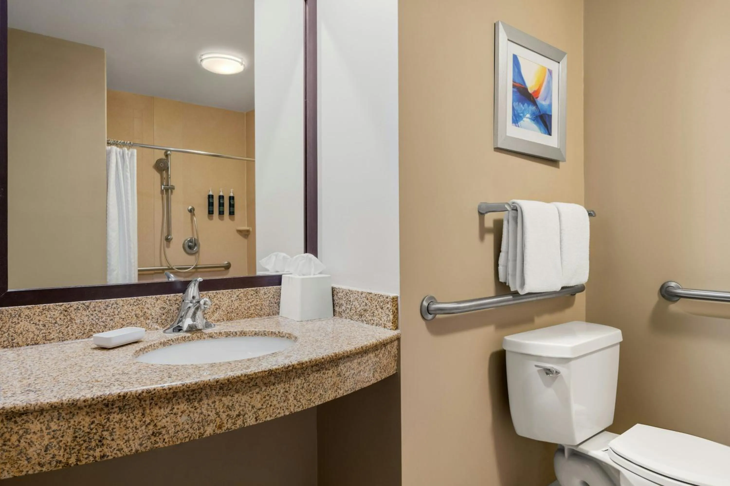 Bathroom in Four Points by Sheraton Chicago Westchester/Oak Brook