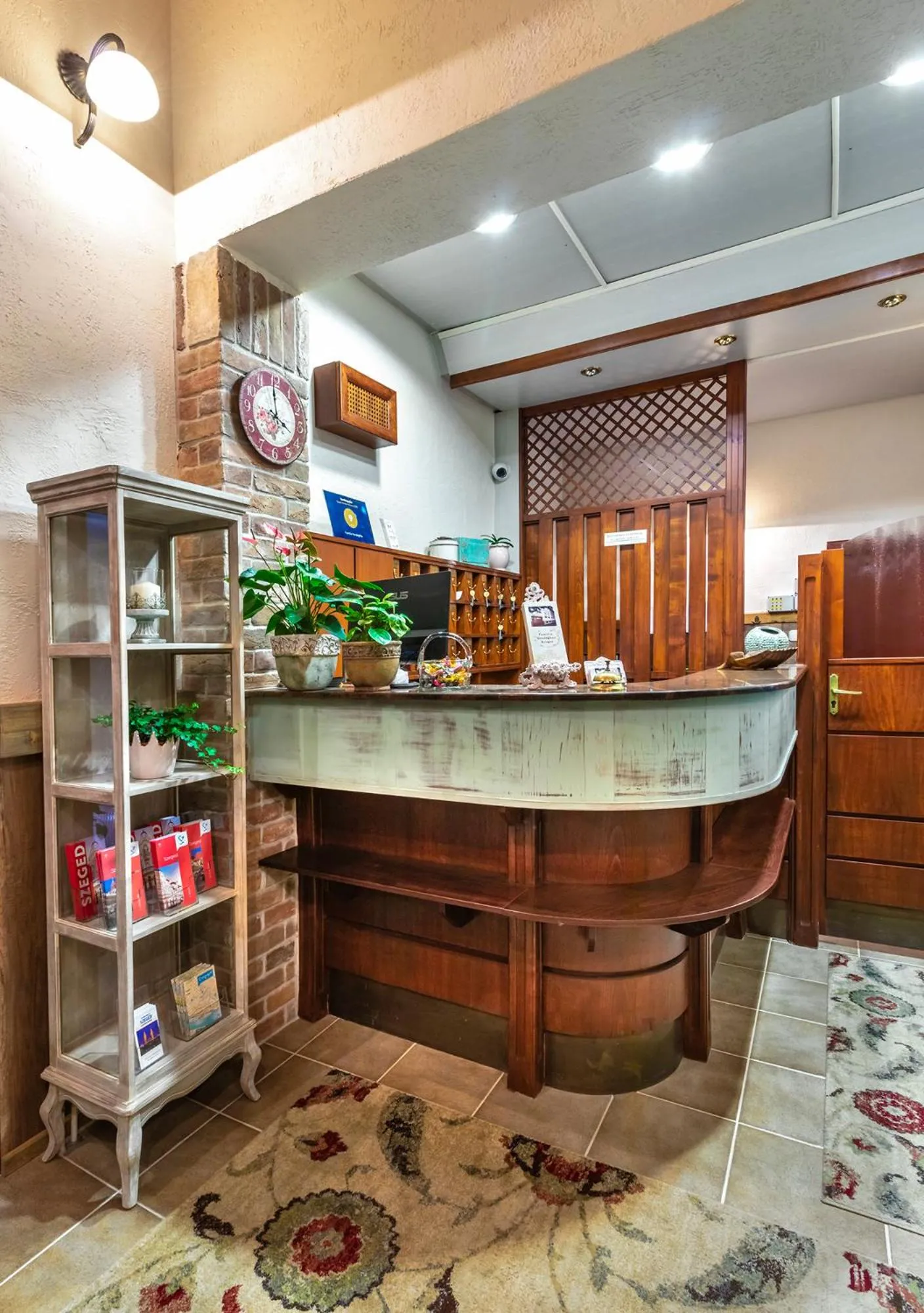 Lobby or reception in Família Vendégház