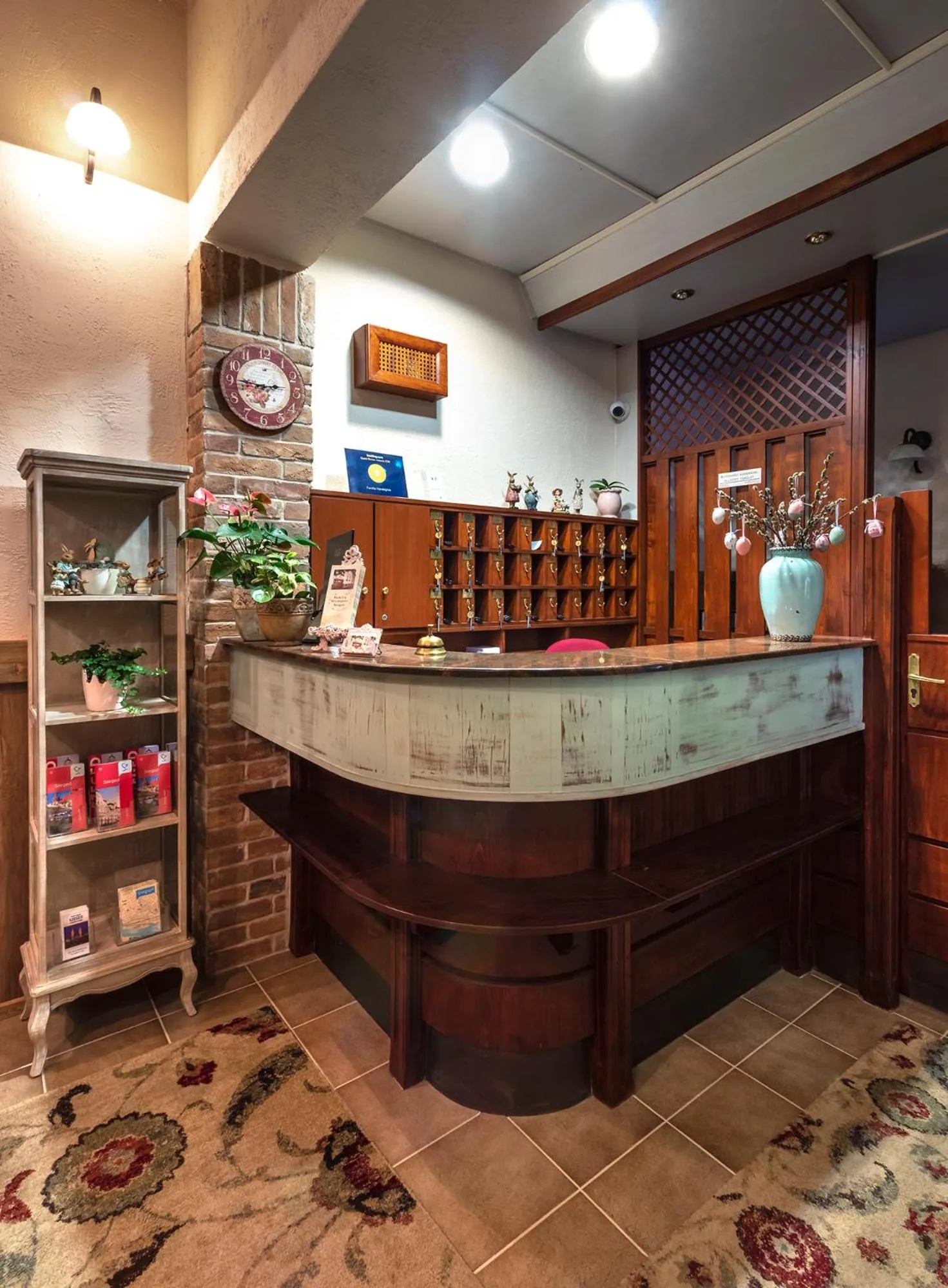 Lobby or reception in Família Vendégház