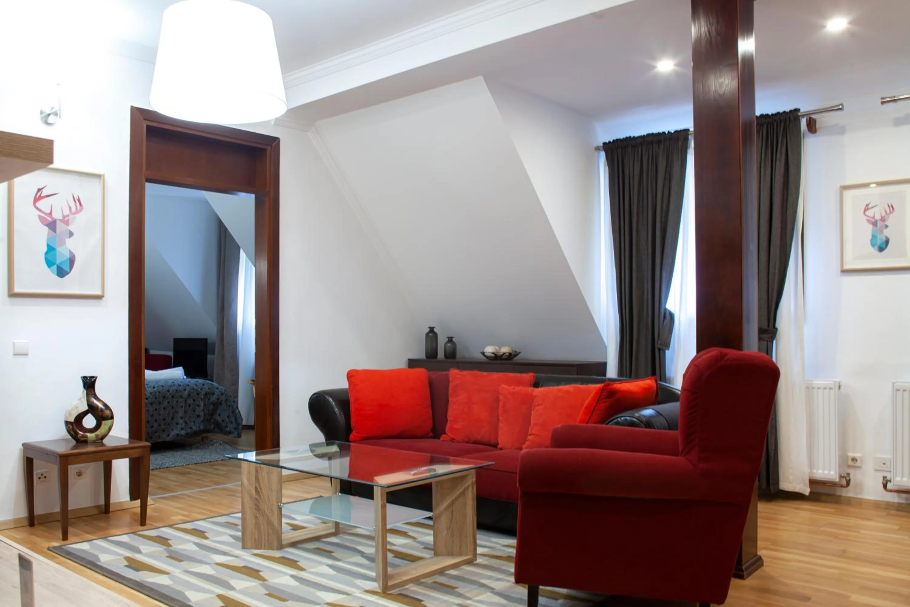 Living room in Hotel Junior