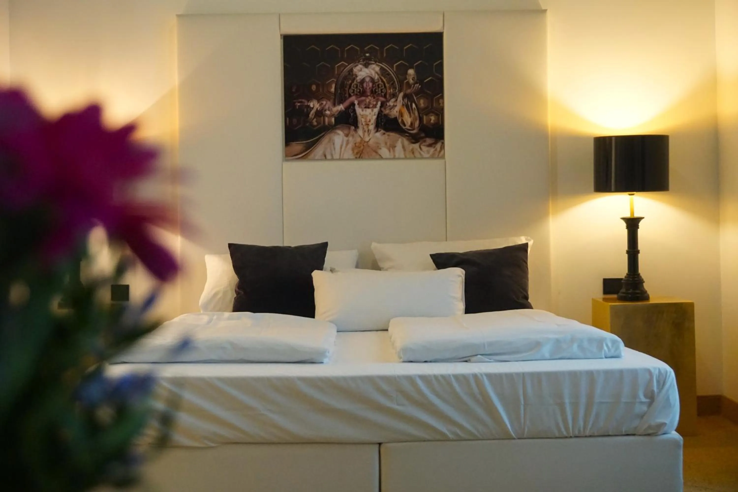 Bed in Hotel Bucheneck