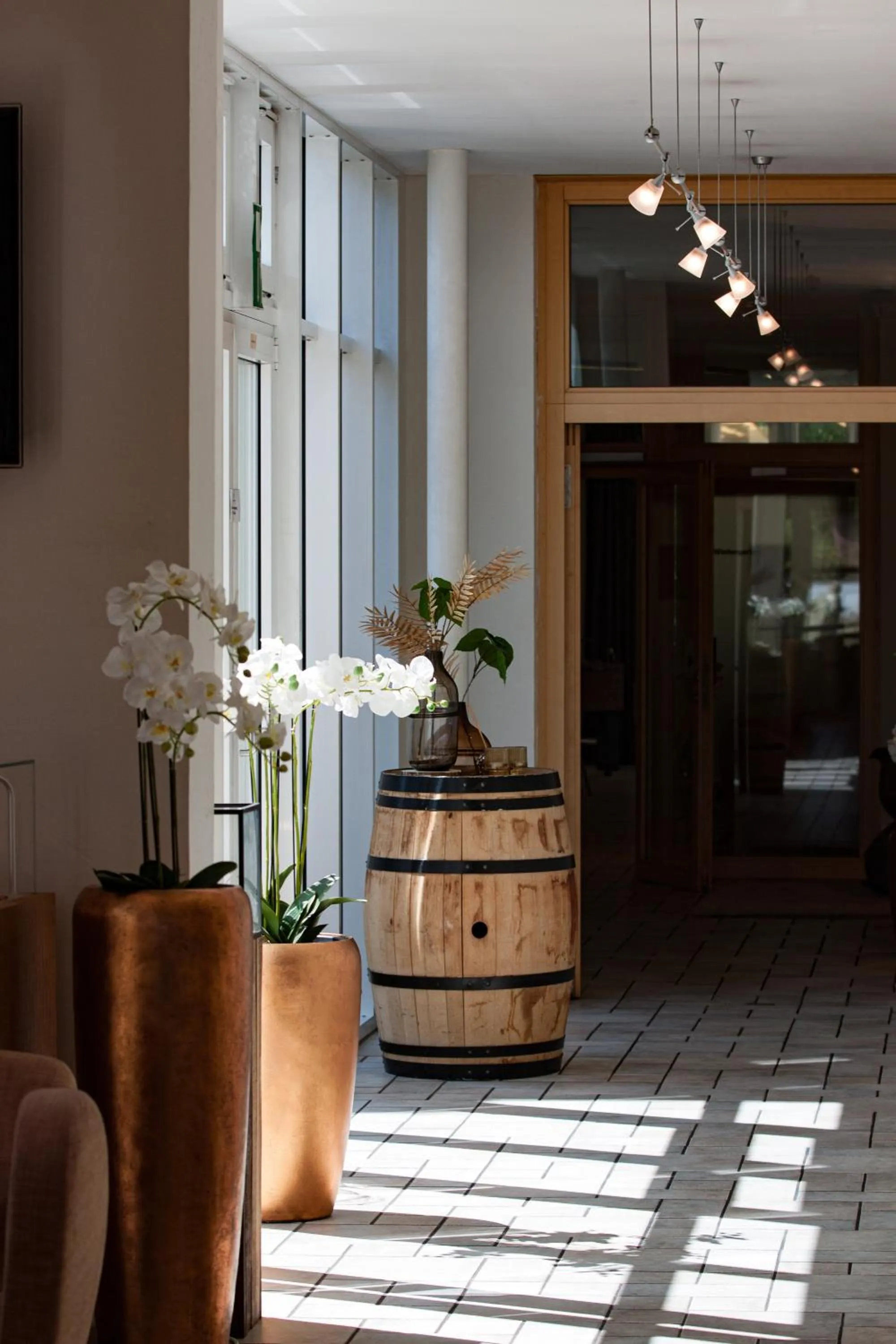 Lobby or reception in Hotel Sonne