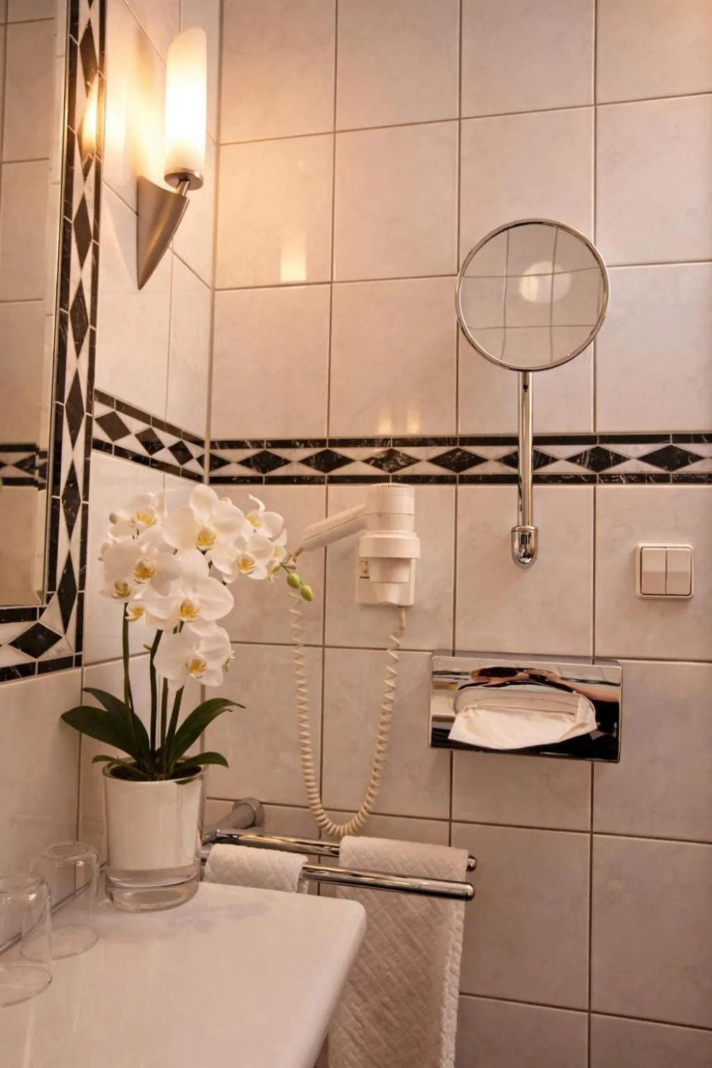 Bathroom in Hotel Sonne