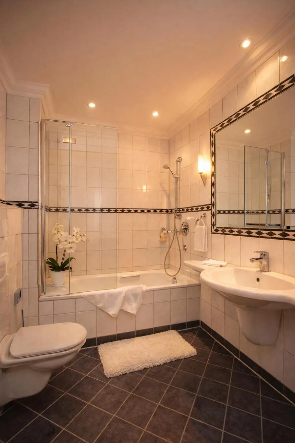 Bathroom in Hotel Sonne