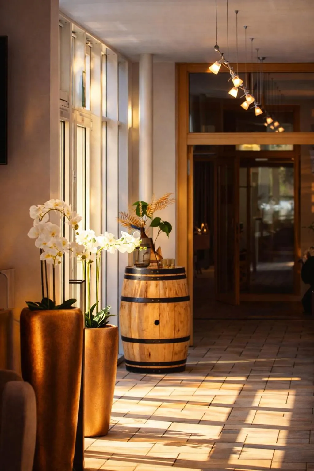 Lobby or reception in Hotel Sonne