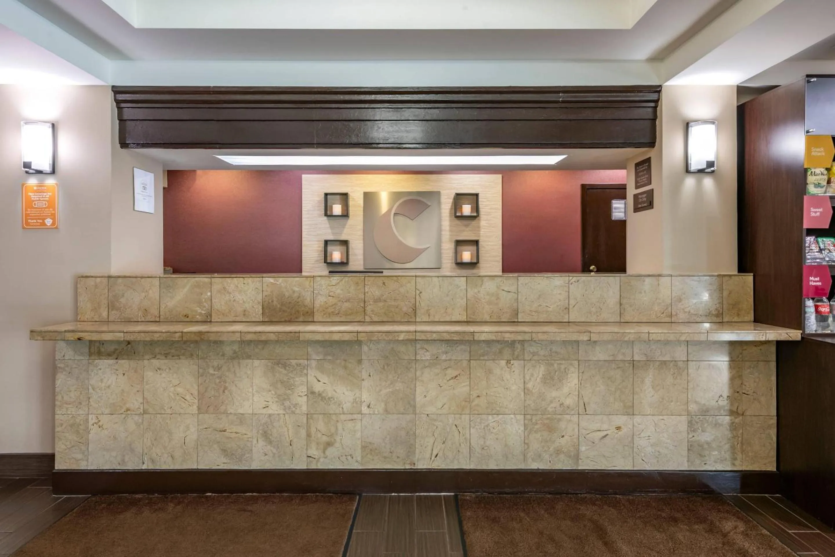 Lobby or reception in Comfort Suites Baymeadows Near Butler Blvd
