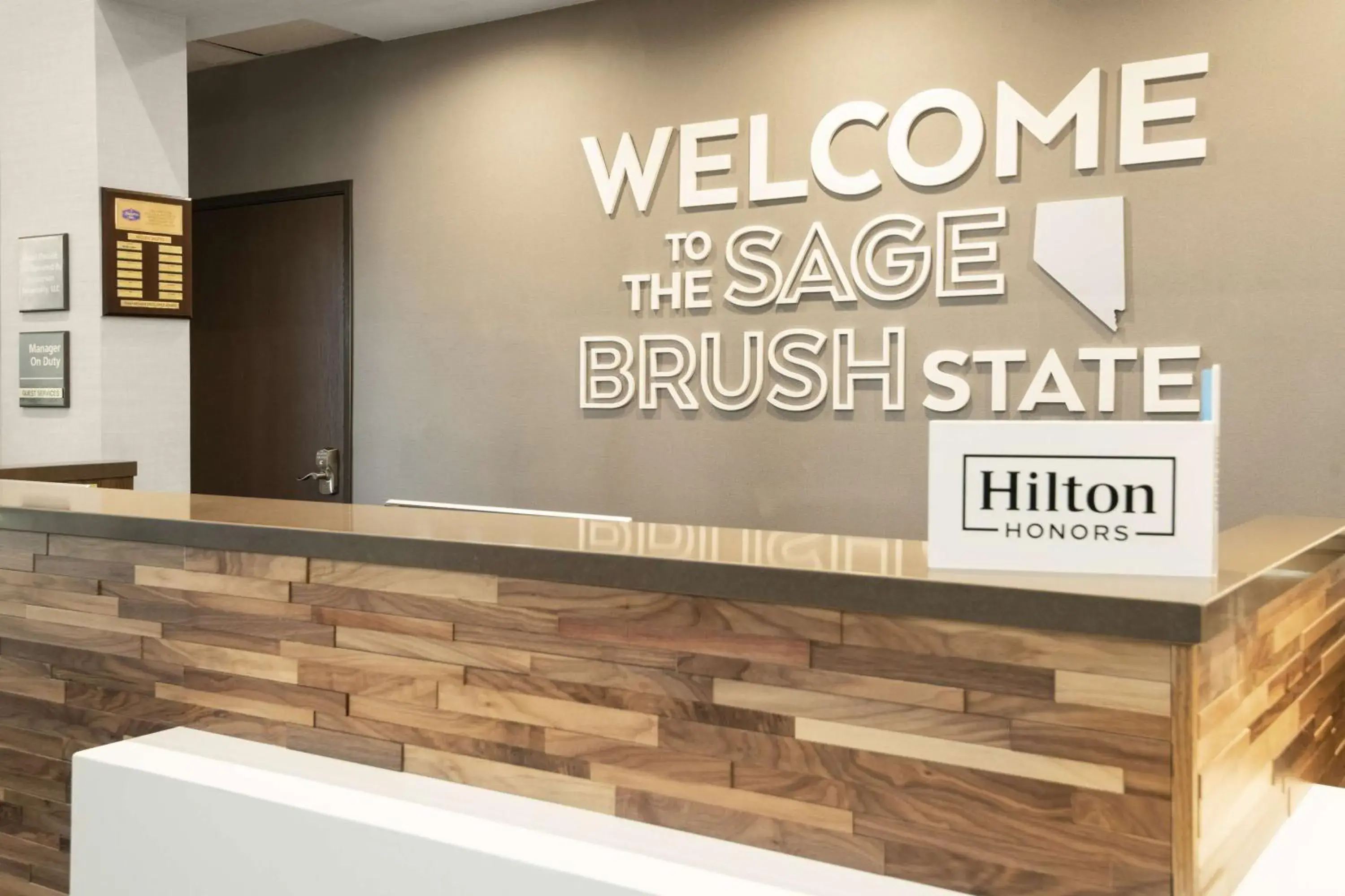 Lobby or reception in Hampton Inn & Suites Las Vegas-Henderson Lobby or reception in Hampton Inn & Suites Las Vegas-Henderson
