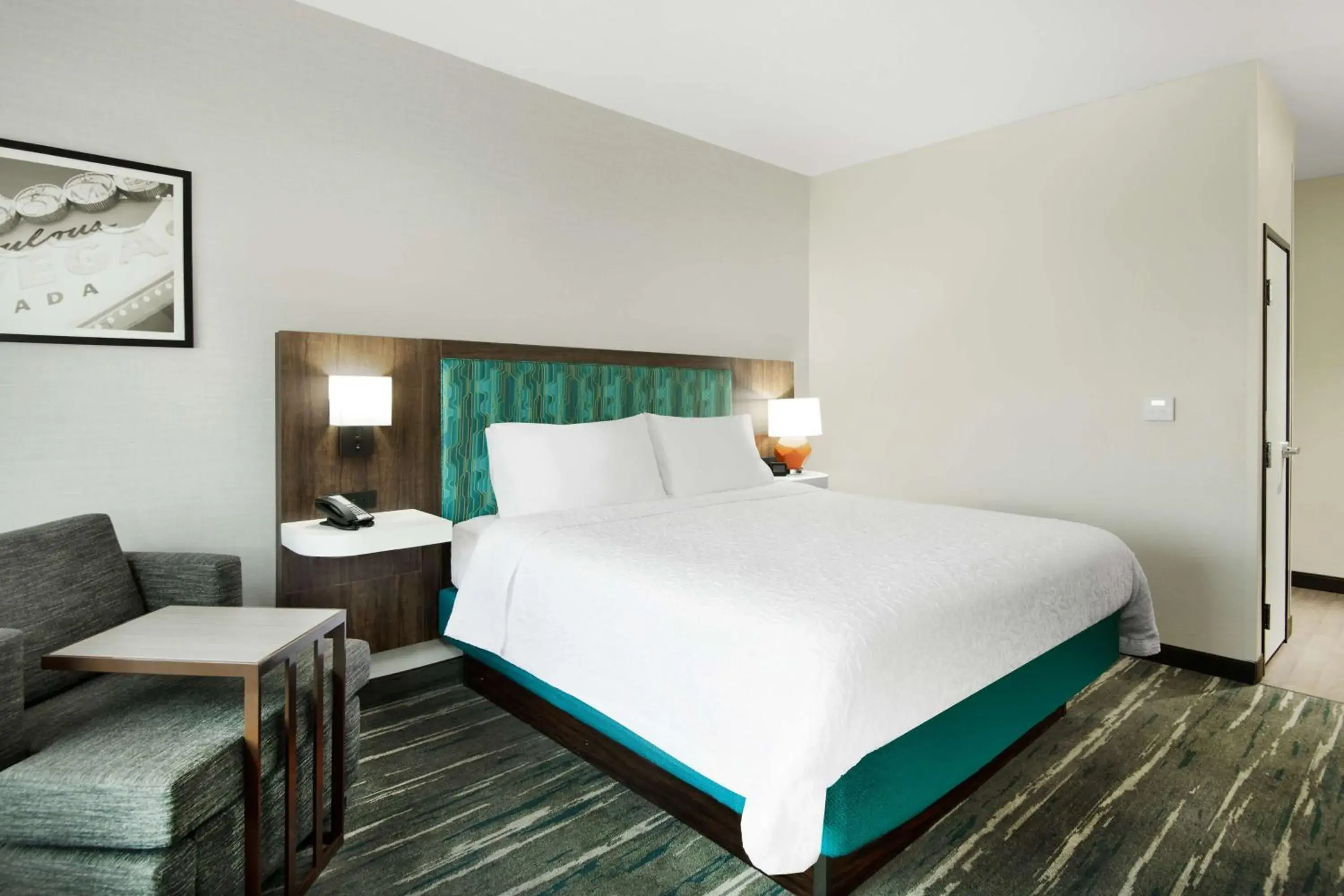 Studio with Two Queen Beds and Roll-In Shower - Mobility Access/Non-Smoking in Hampton Inn & Suites Las Vegas-Henderson Studio with Two Queen Beds and Roll-In Shower - Mobility Access/Non-Smoking in Hampton Inn & Suites Las Vegas-Henderson