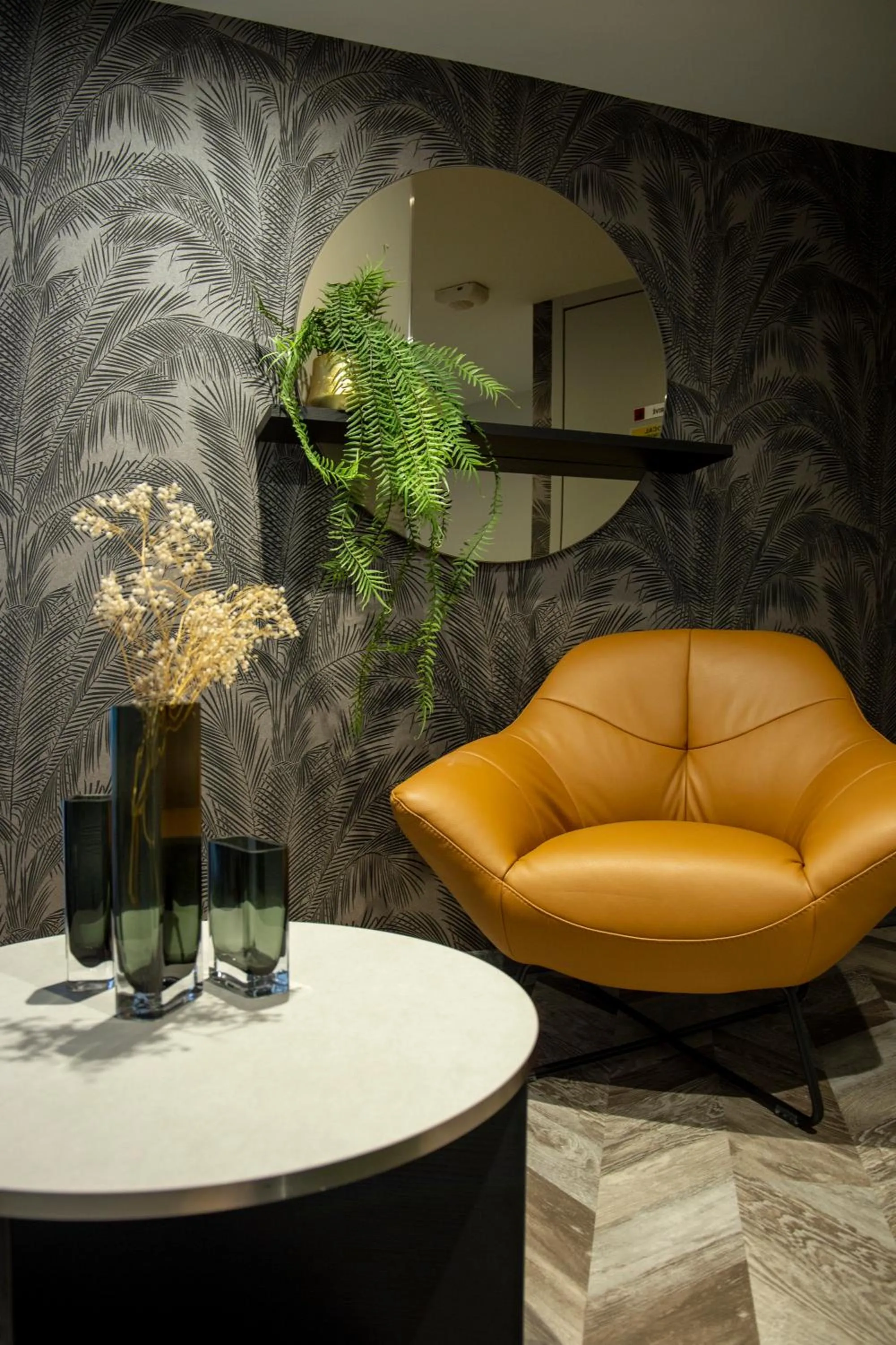 Seating area in Hotel - Restaurant Les 3 Piliers