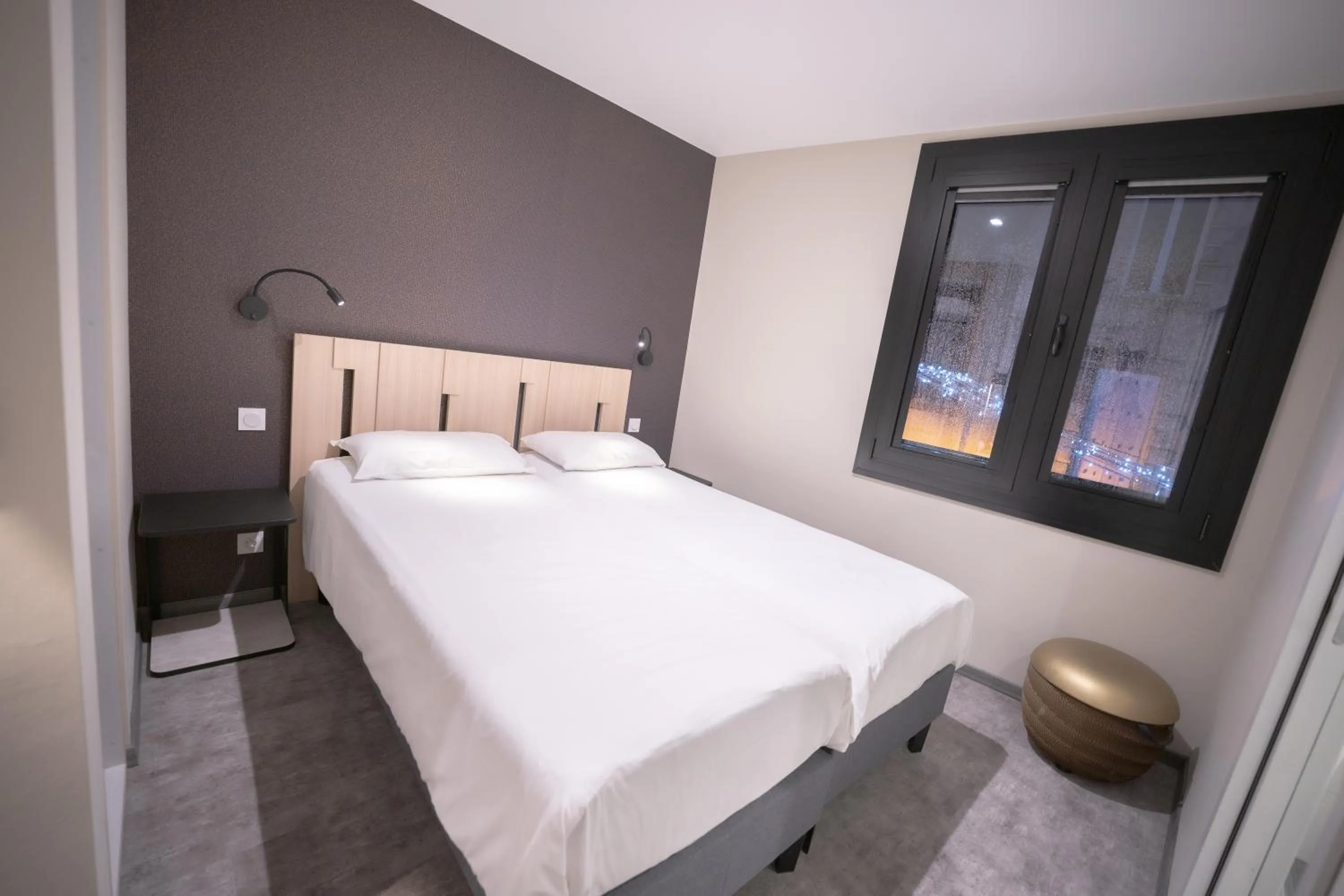 Photo of the whole room, Bed in Hotel - Restaurant Les 3 Piliers