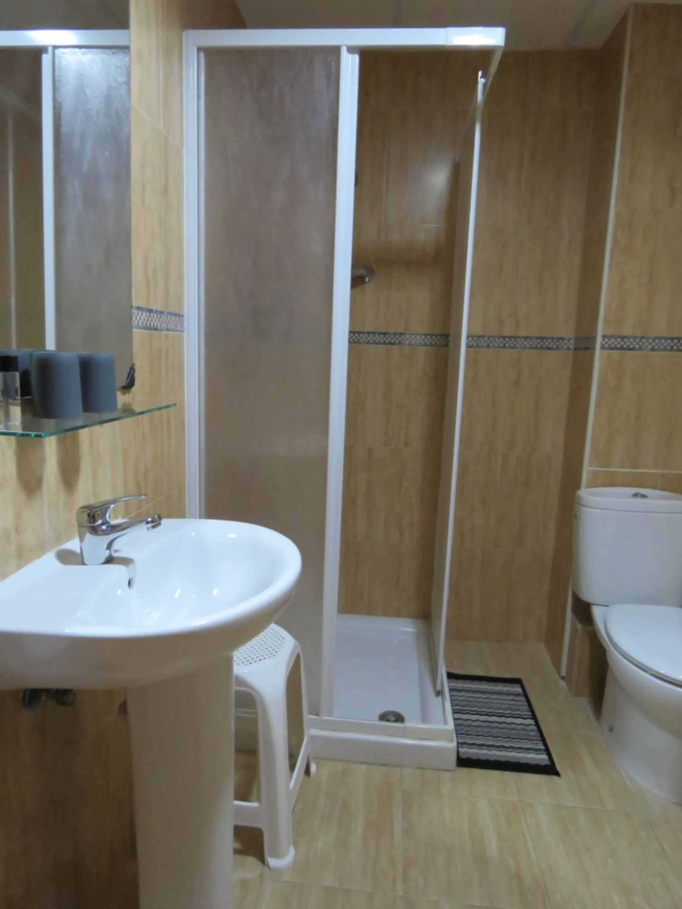 Bathroom in Hotel Alain