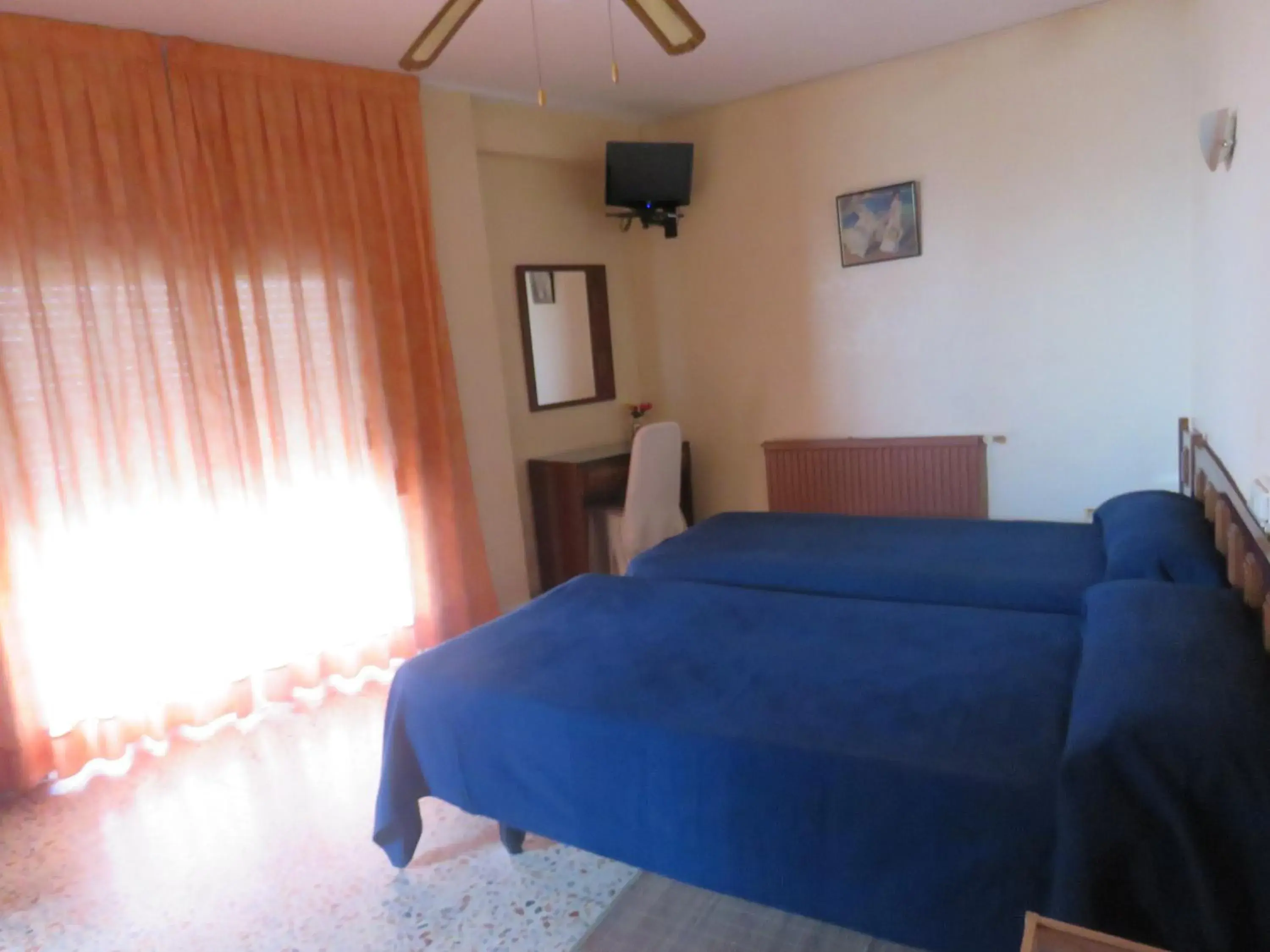 Bed in Hotel Alain Bed in Hotel Alain