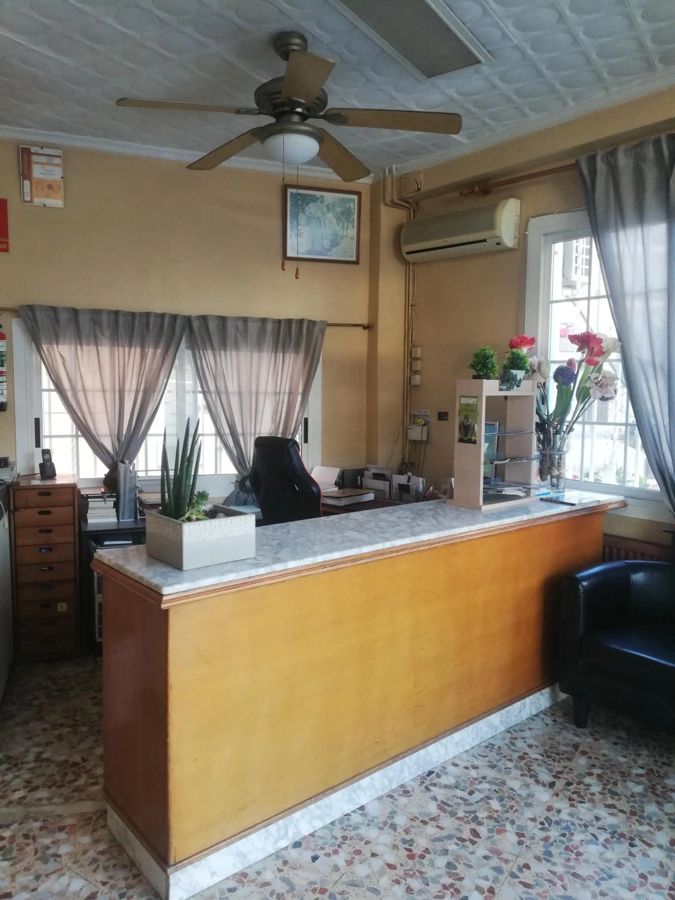 Lobby or reception in Hotel Alain