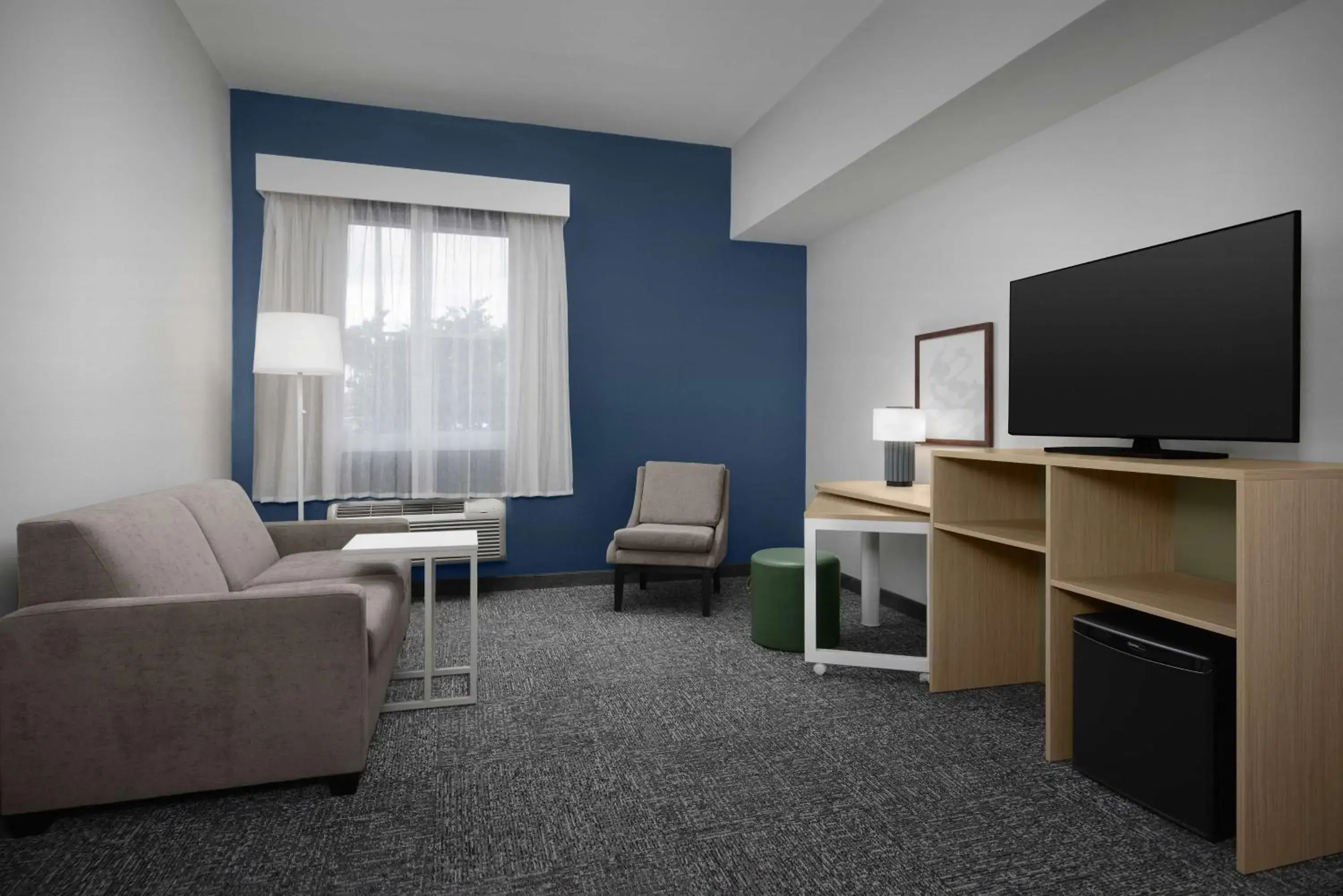 Living room in Spark by Hilton Miami Doral Living room in Spark by Hilton Miami Doral