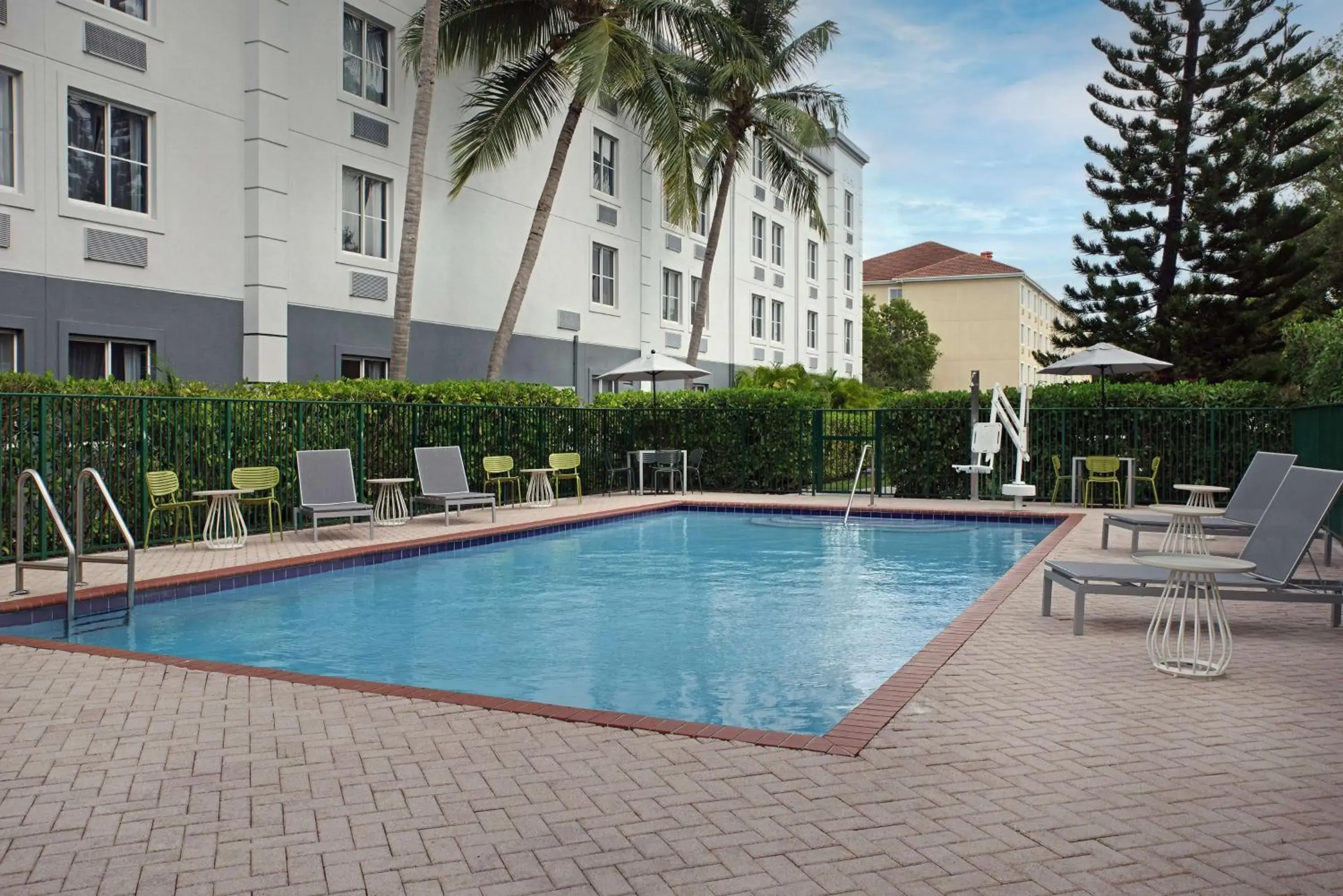 Pool view in Spark by Hilton Miami Doral Pool view in Spark by Hilton Miami Doral