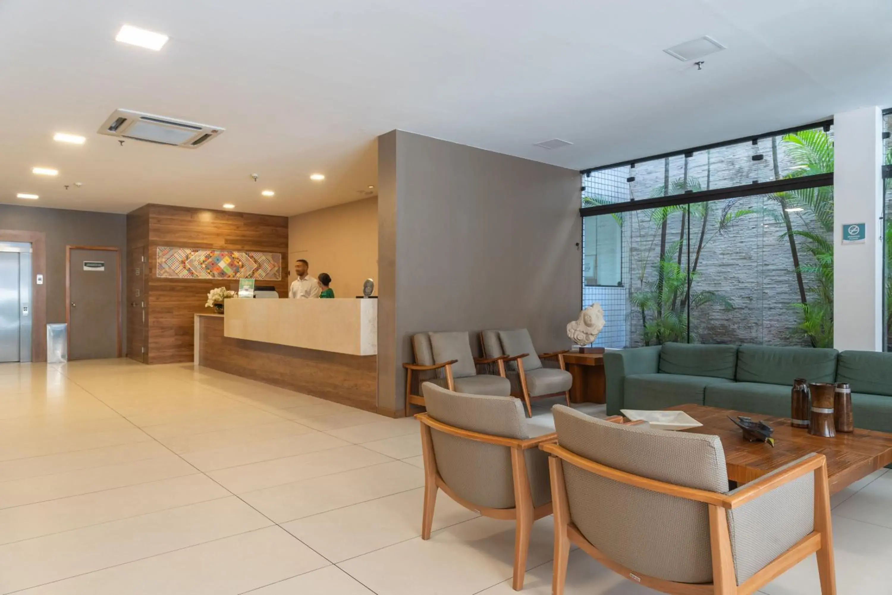 Lobby or reception in Palms Ponta Verde by Tropicalis Lobby or reception in Palms Ponta Verde by Tropicalis