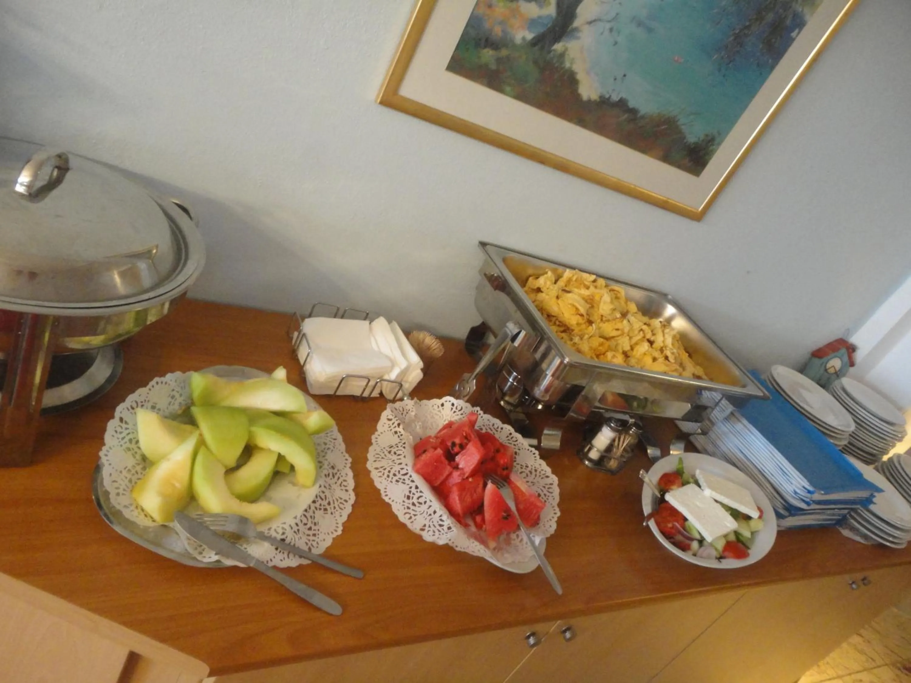Food in Hotel Grand Nefeli