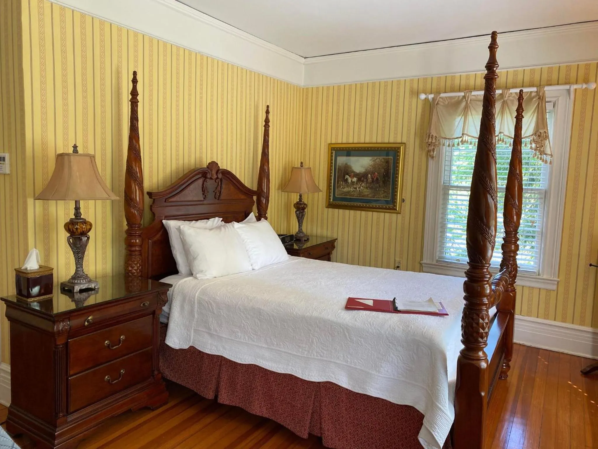 Bed in Historic Rosemont Manor