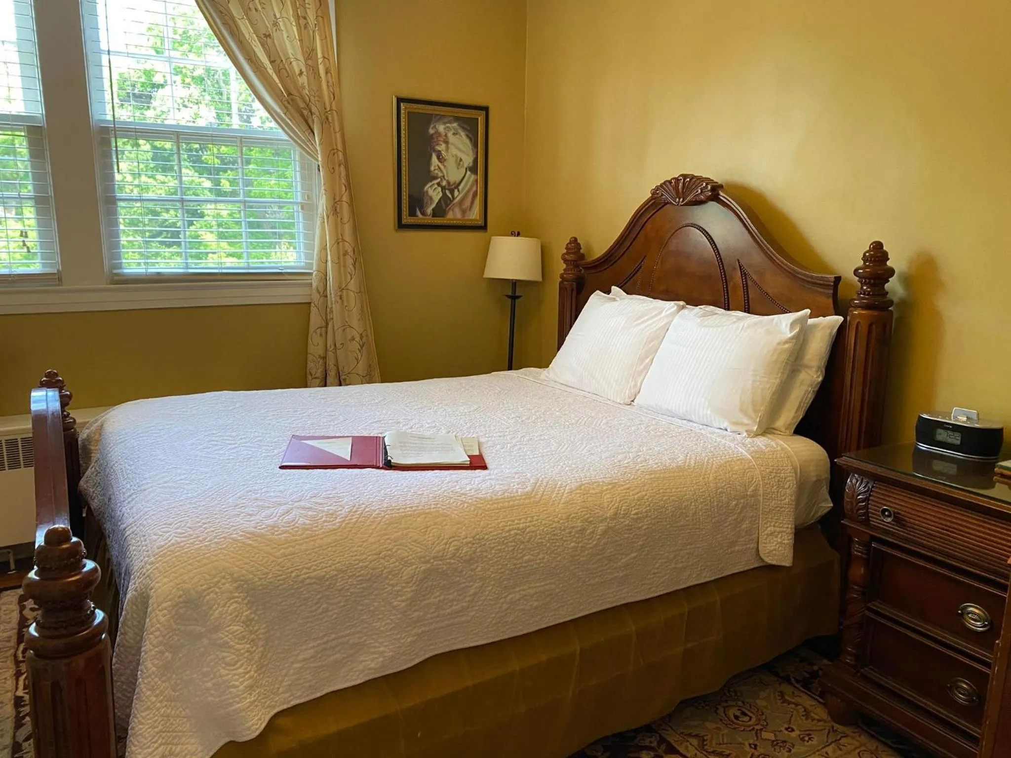 Bed in Historic Rosemont Manor