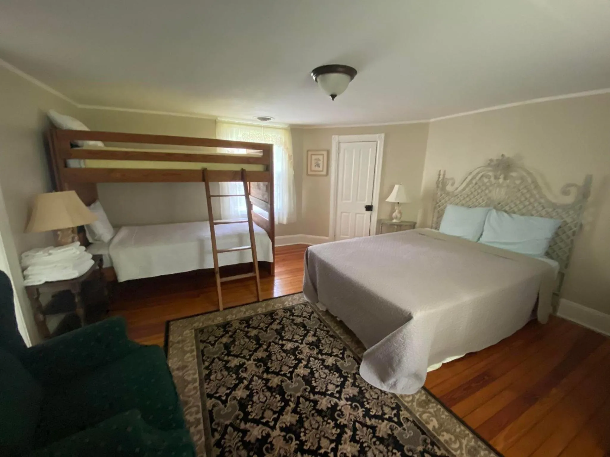 Bed in Historic Rosemont Manor
