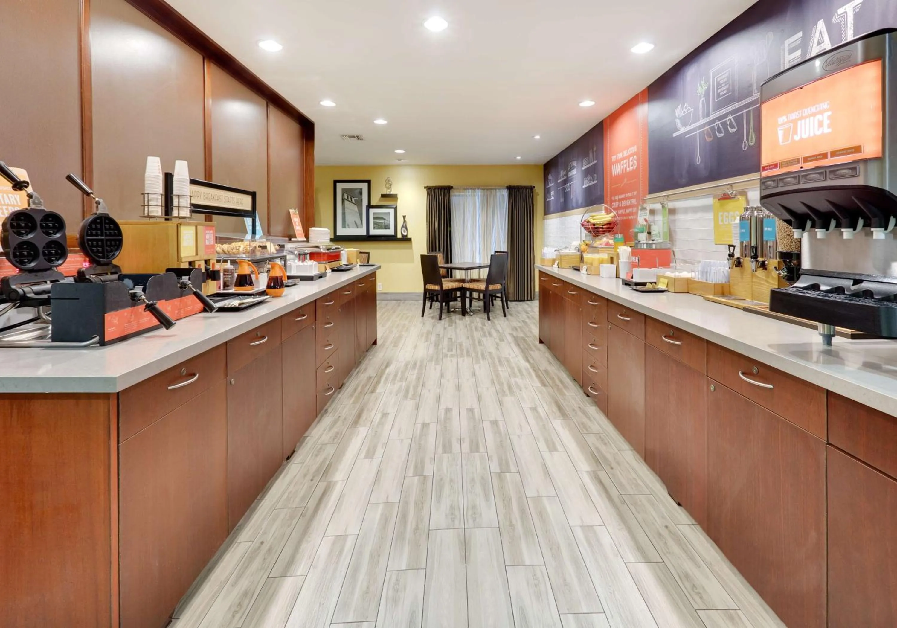 Breakfast in Hampton Inn Los Angeles/Carson