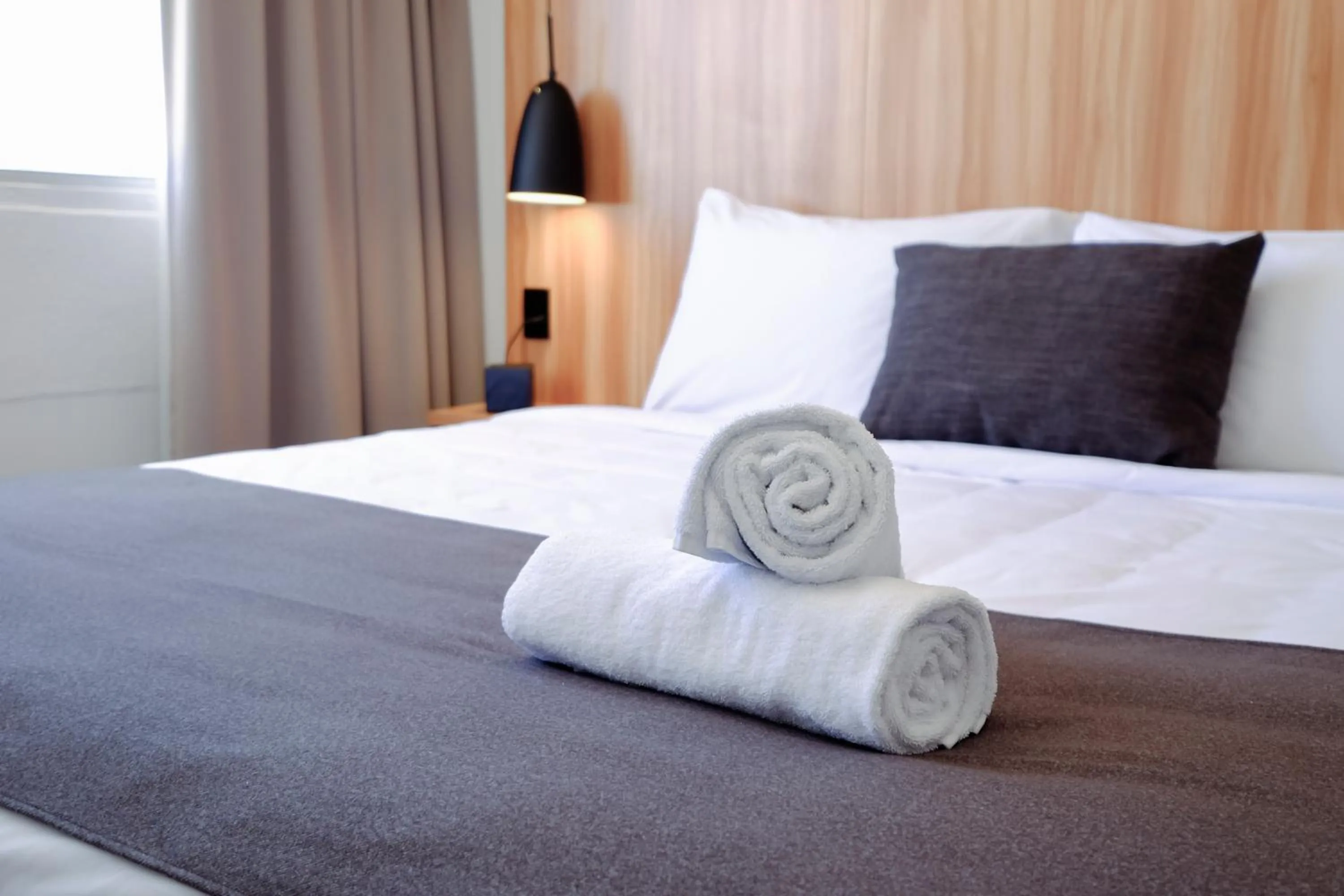 Bedroom, Bed in No. 9 Hotel