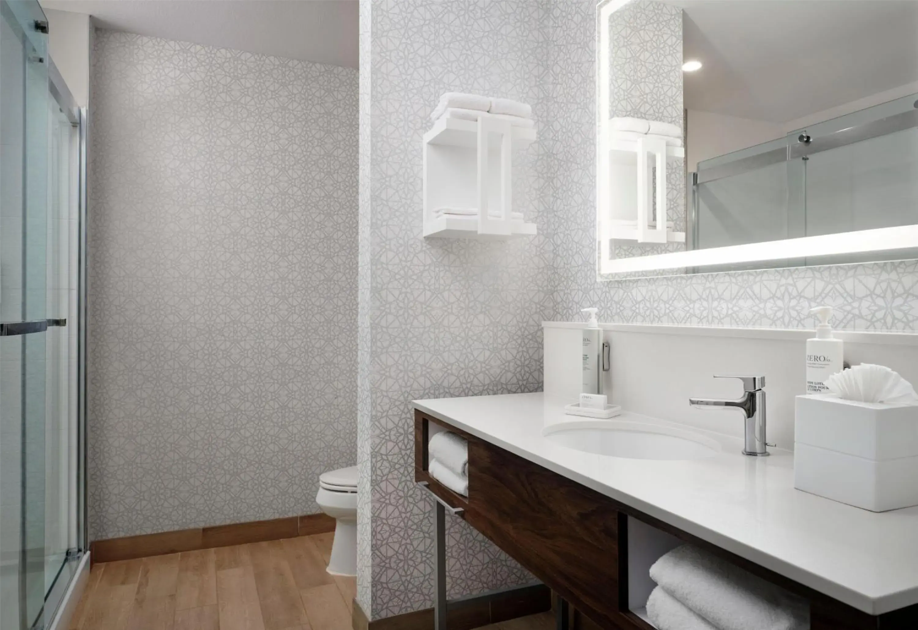 Bathroom in Hampton Inn & Suites Las Vegas-Red Rock/Summerlin Bathroom in Hampton Inn & Suites Las Vegas-Red Rock/Summerlin