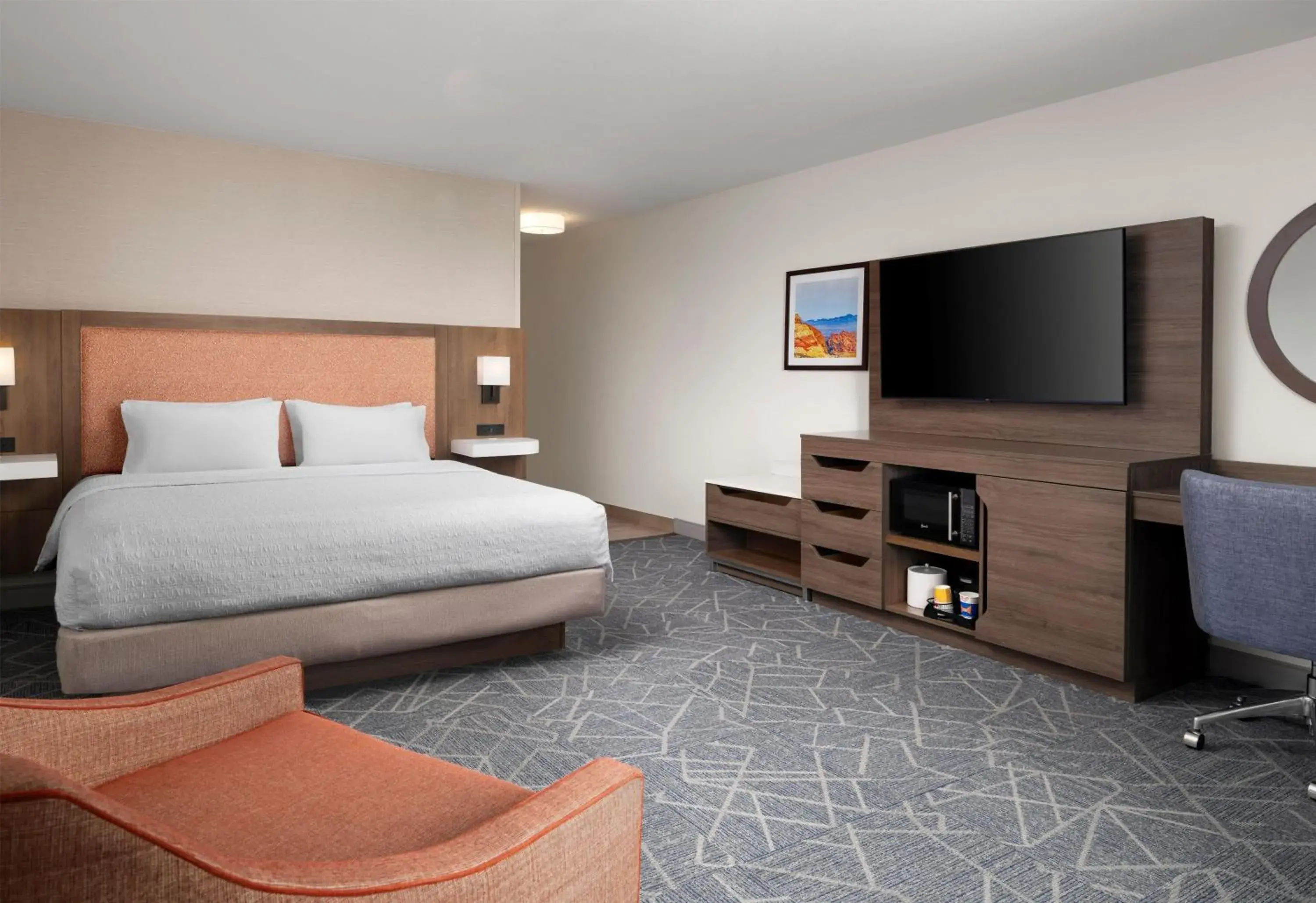 Bed in Hampton Inn & Suites Las Vegas-Red Rock/Summerlin Bed in Hampton Inn & Suites Las Vegas-Red Rock/Summerlin