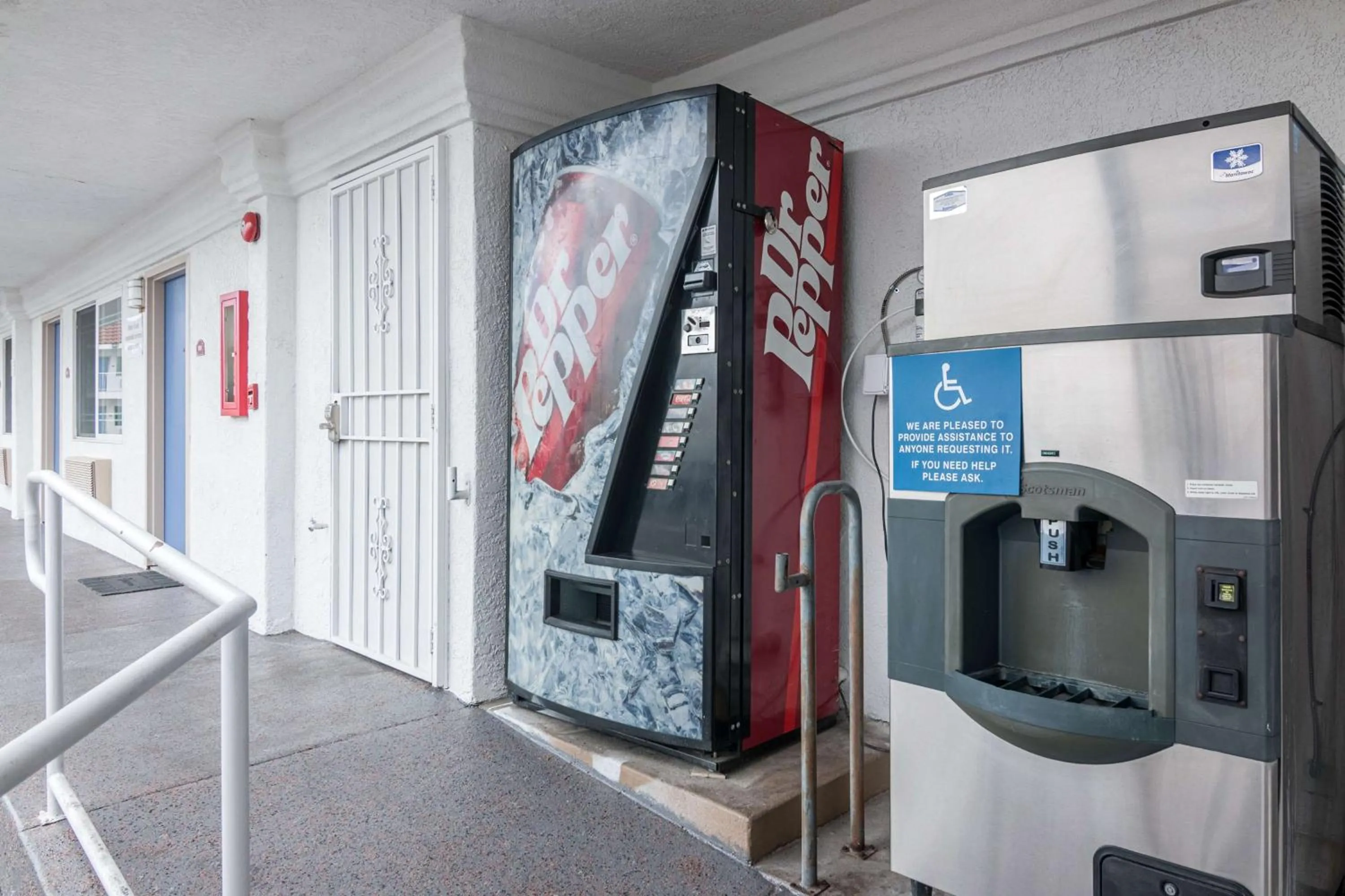 On site in Motel 6-Norwalk, CA