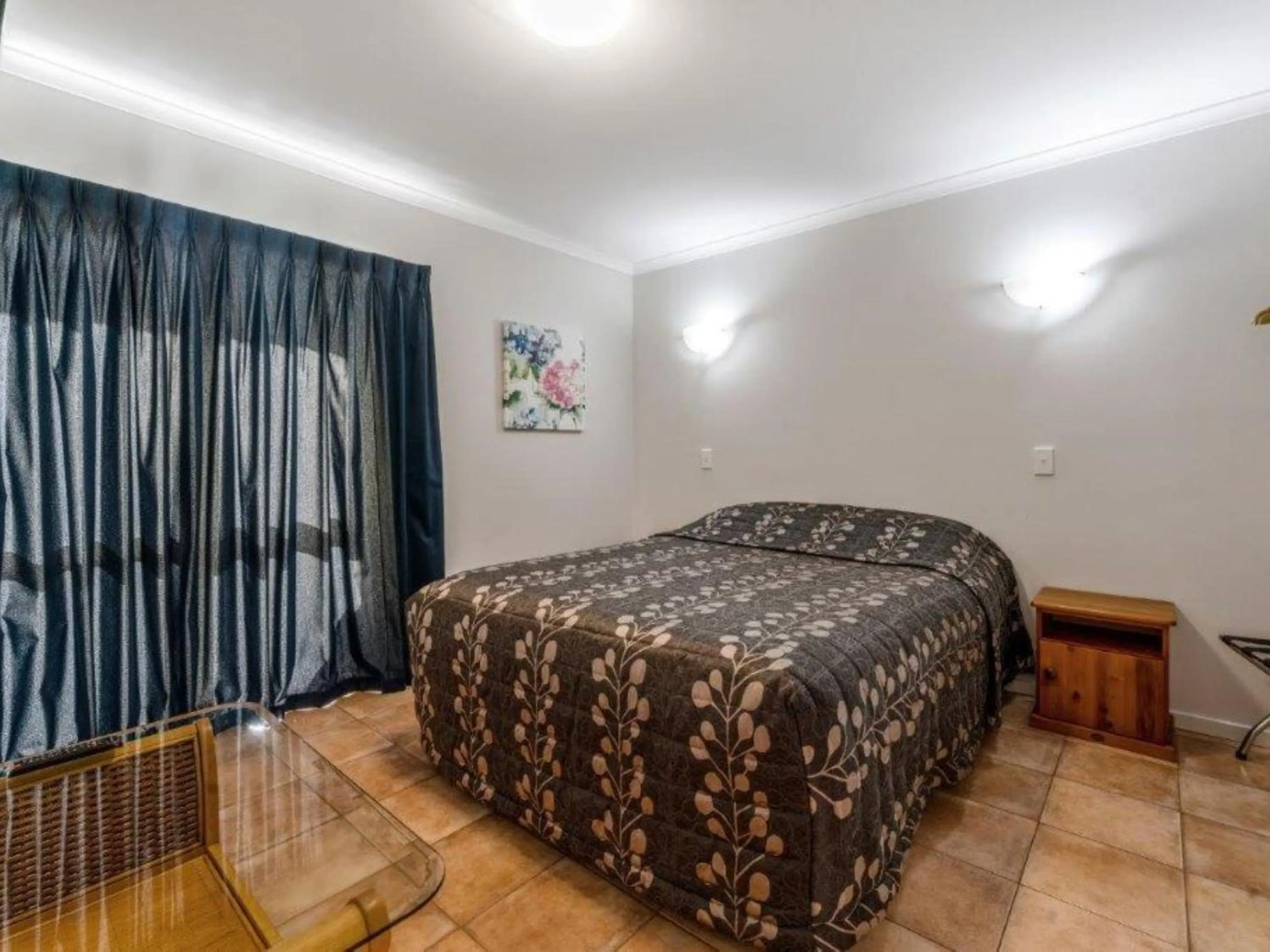 Bedroom, Bed in Cottage Park Thermal Motel