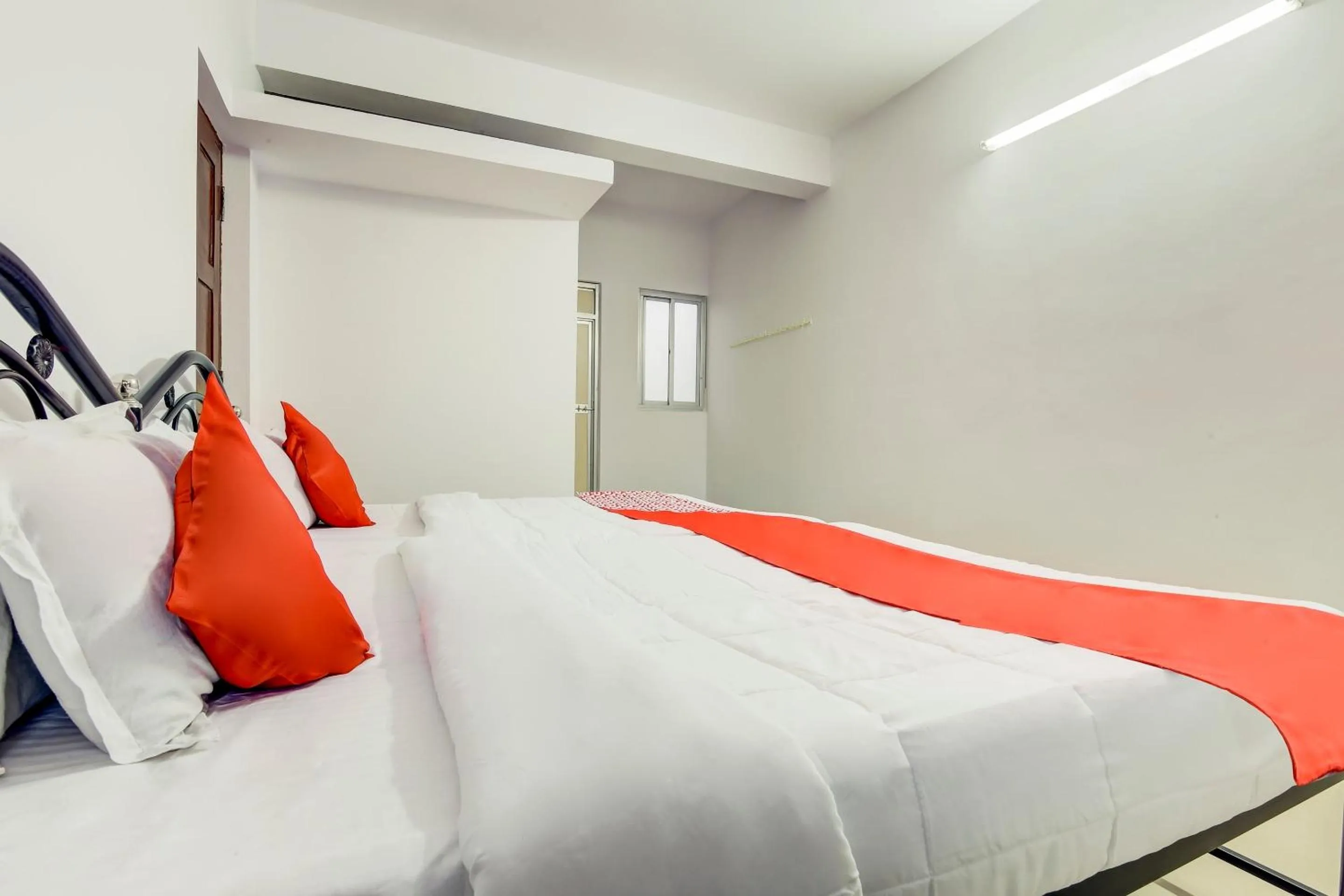 Bedroom, Bed in Hotel O Omkar Guest House Near Immaculate Conception Church