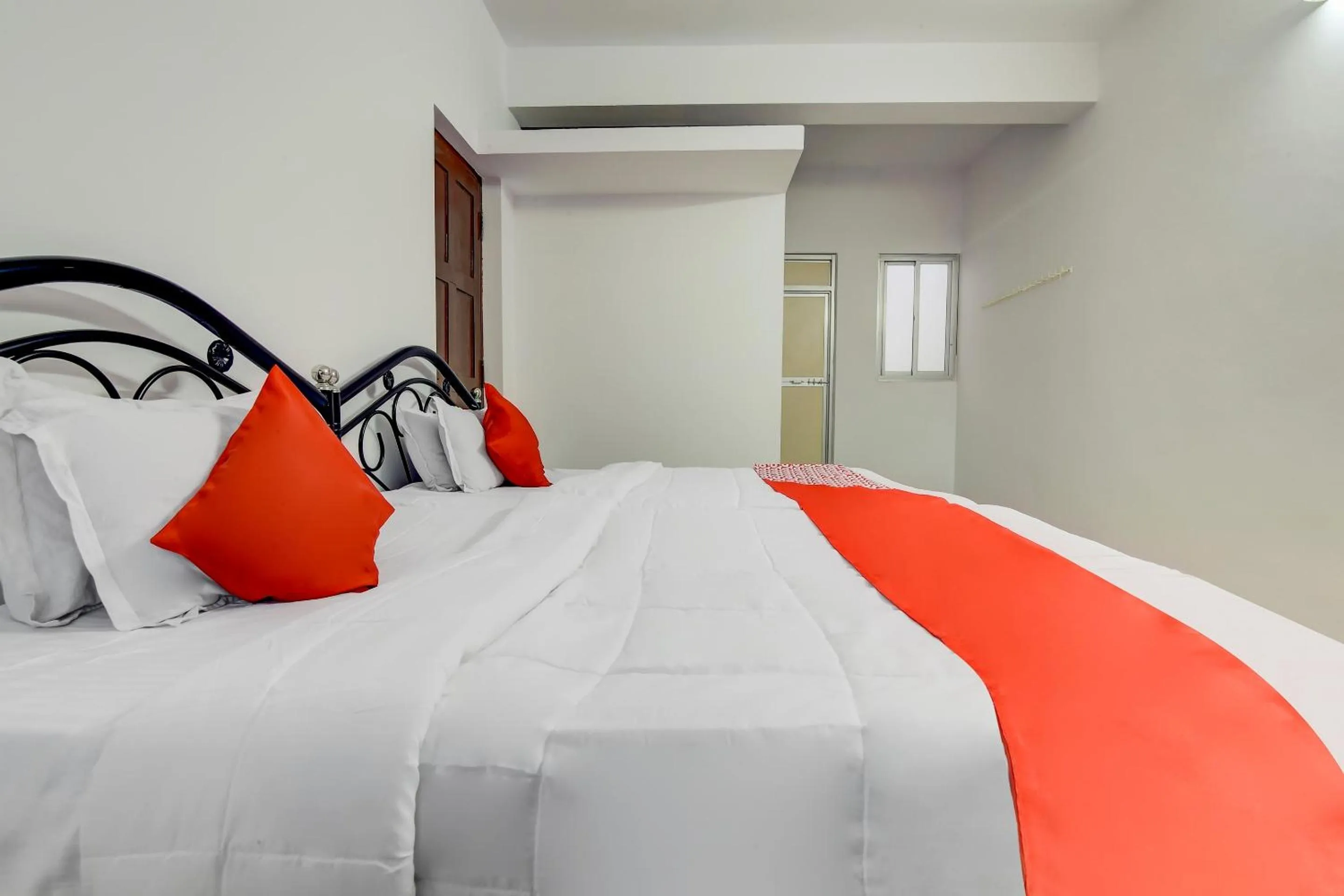 Bedroom, Bed in Hotel O Omkar Guest House Near Immaculate Conception Church