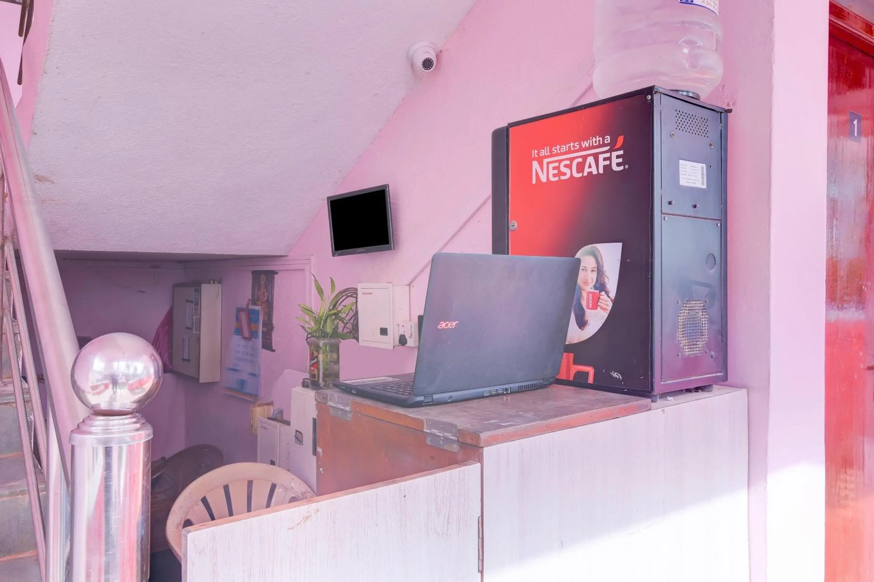 Lobby or reception in Hotel O Omkar Guest House Near Immaculate Conception Church