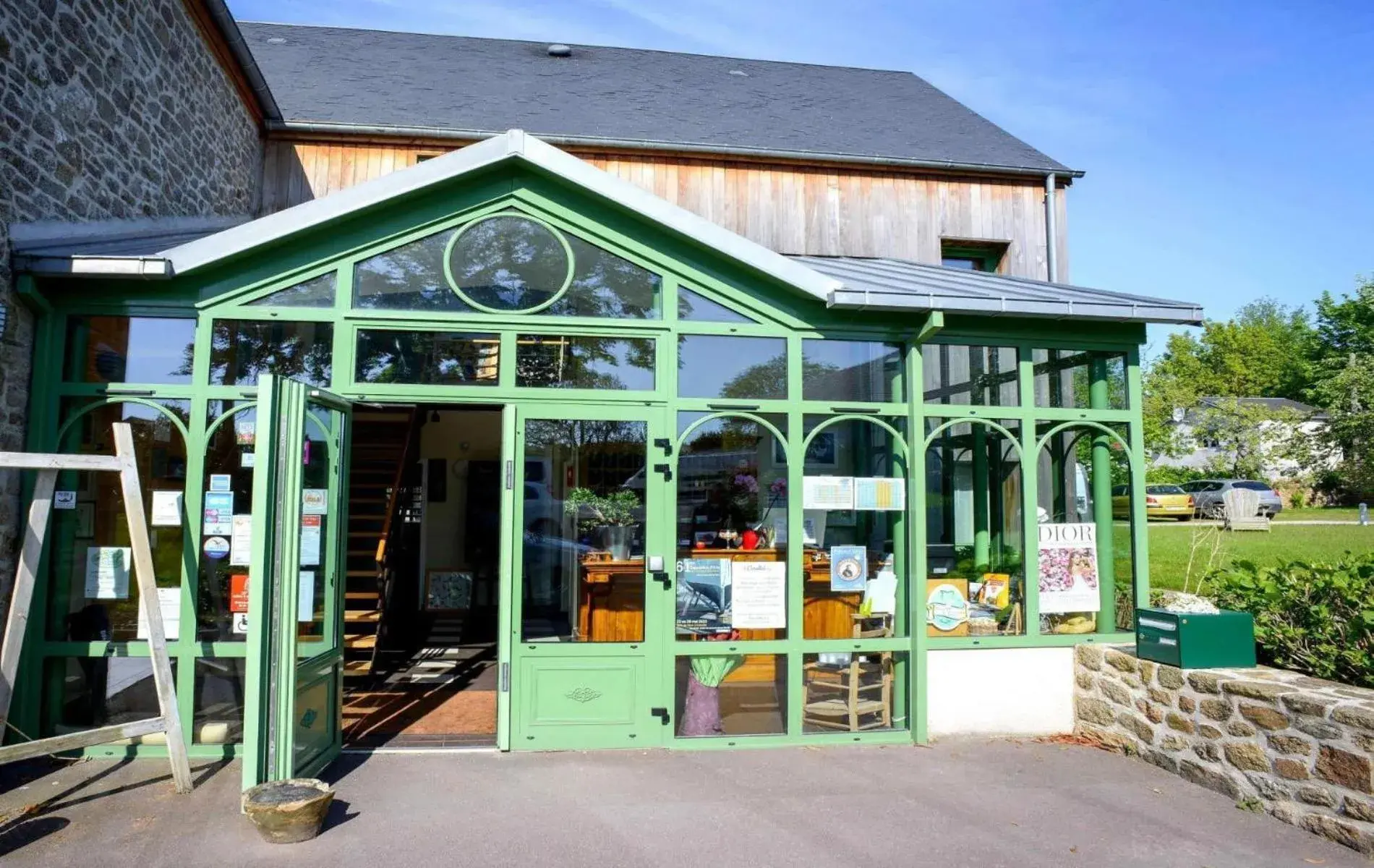 View (from property/room) in Logis Auberge de Carolles View (from property/room) in Logis Auberge de Carolles