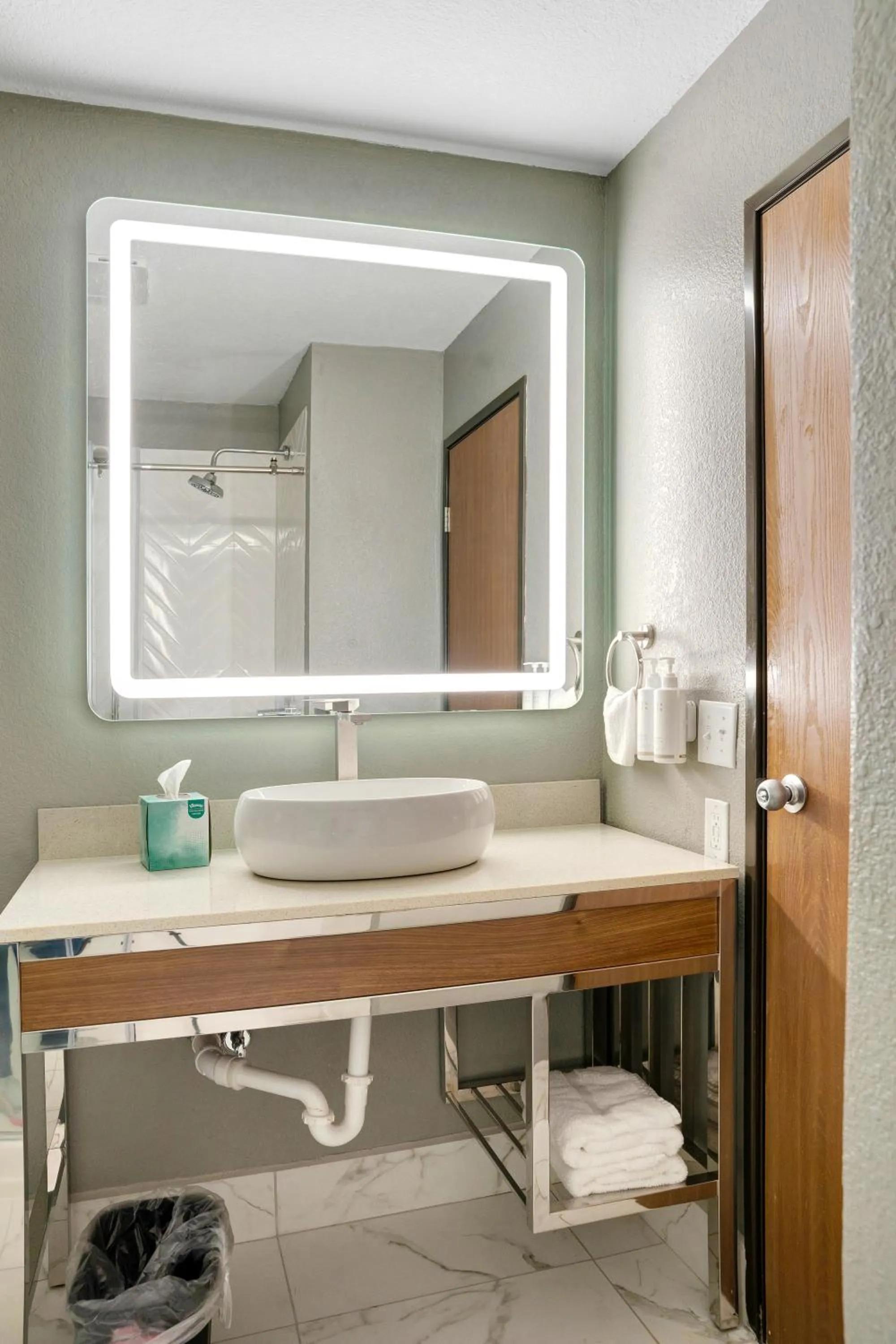 Bathroom in Days Inn by Wyndham Omaha - West Dodge