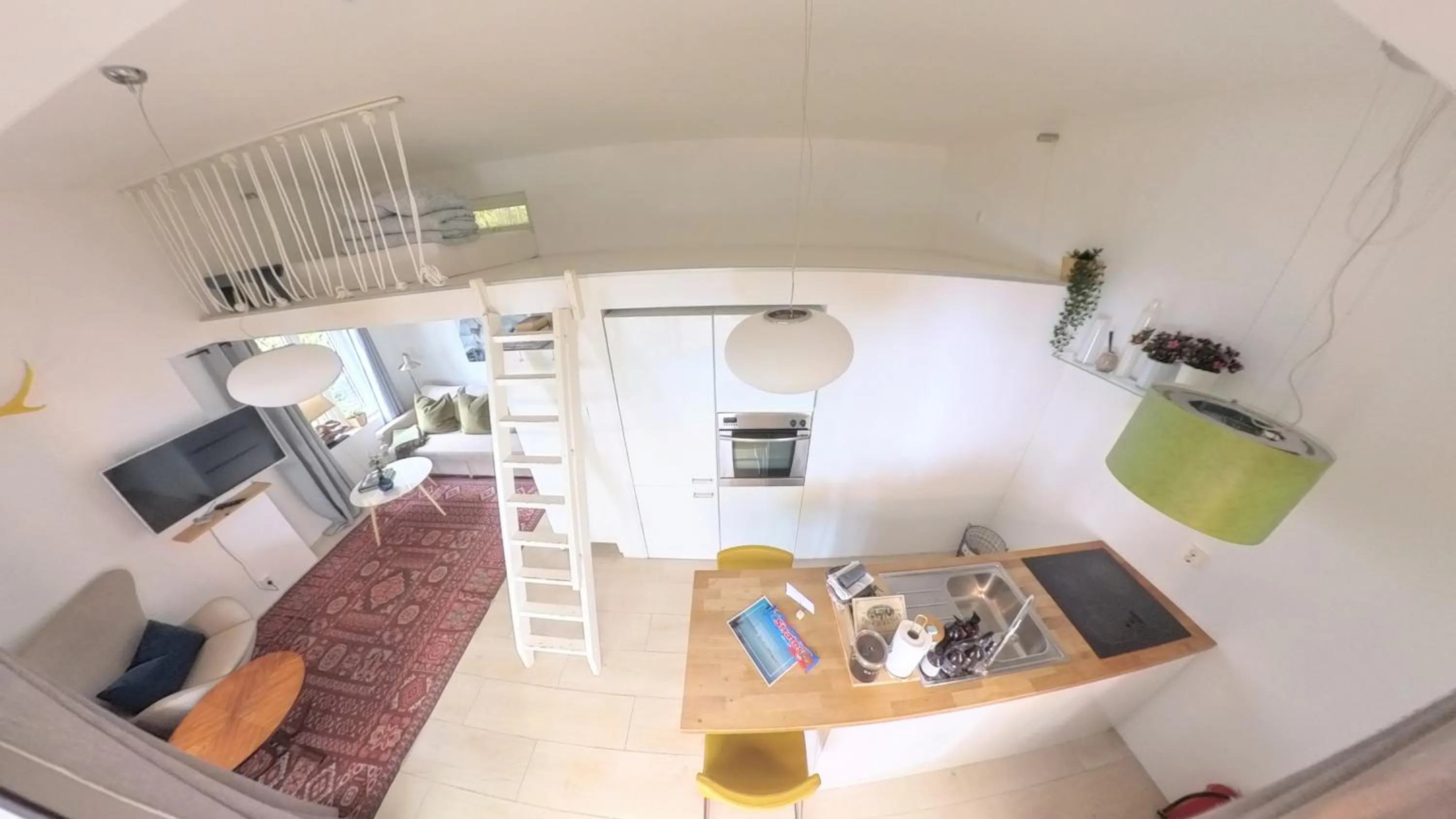 bunk bed in Private House & Bungalow by the sea