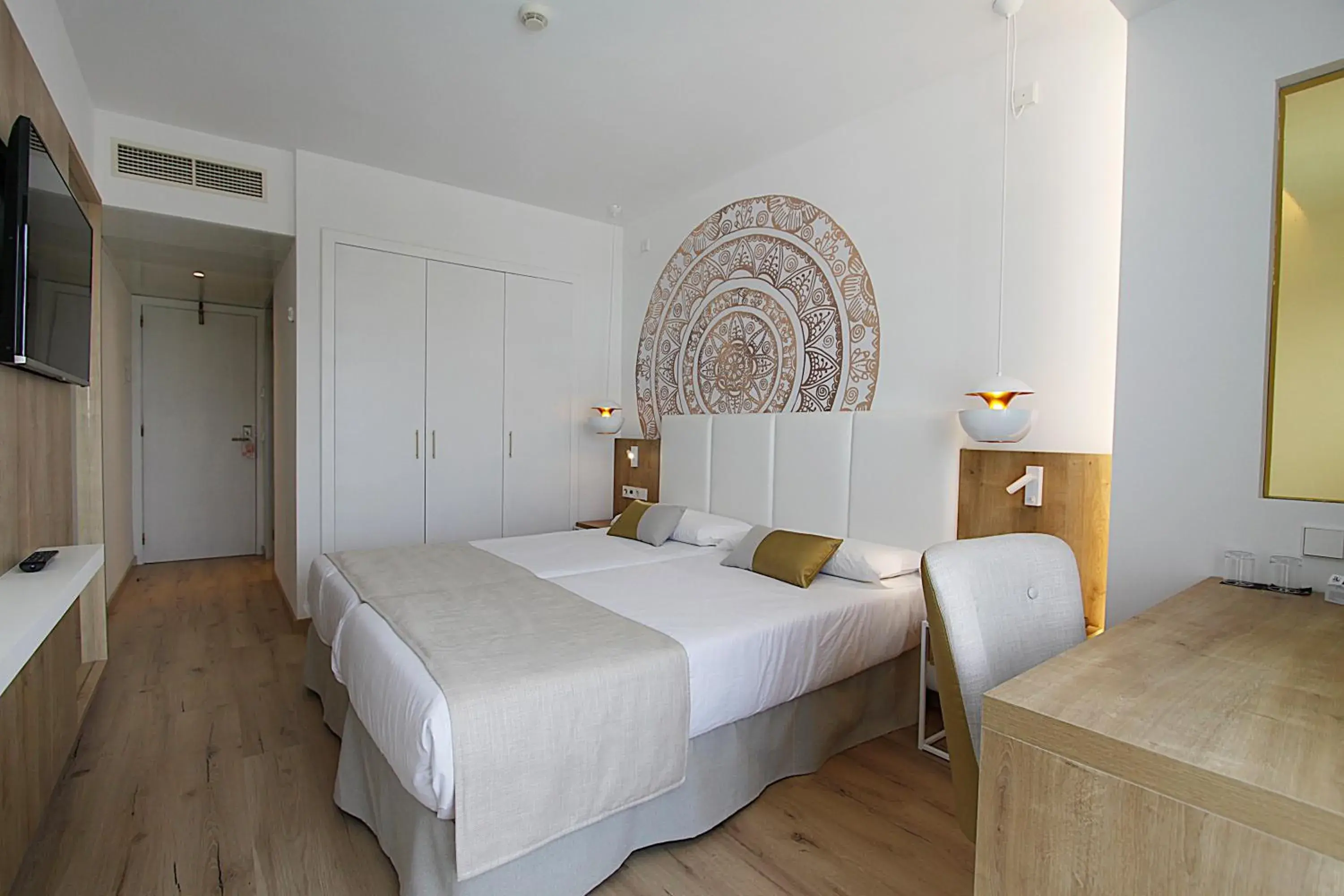 Bedroom, Bed in BG Rei del Mediterrani Bedroom, Bed in BG Rei del Mediterrani