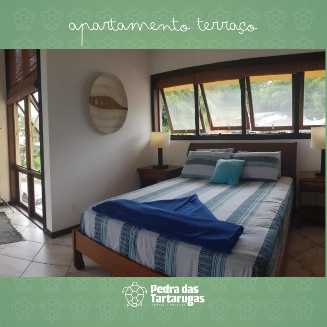 Bed in Pousada Pedra das Tartarugas