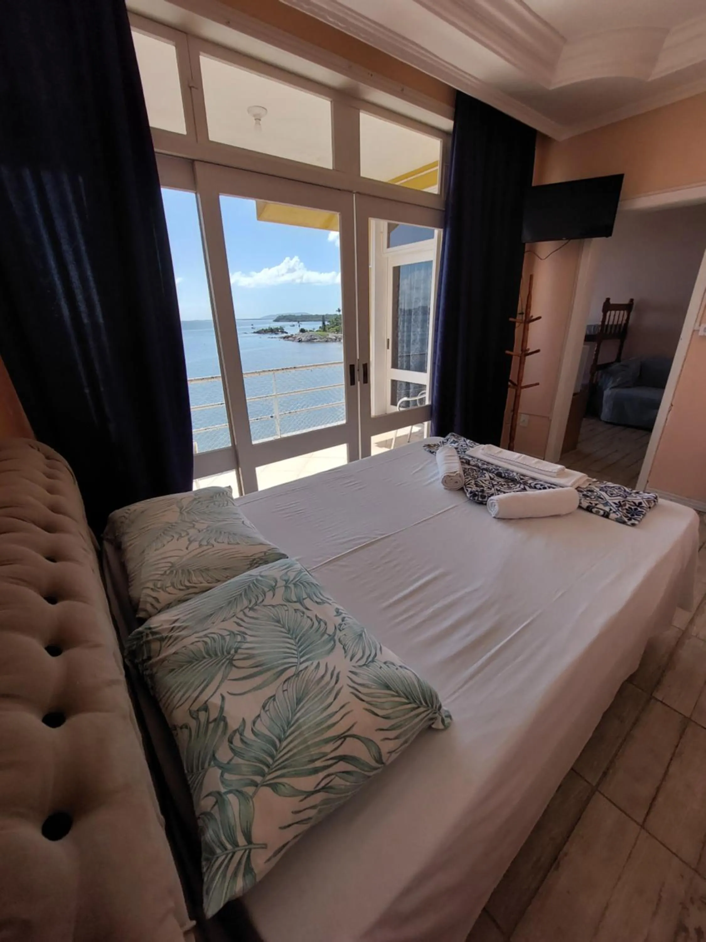 Bed in Pousada Pedra das Tartarugas