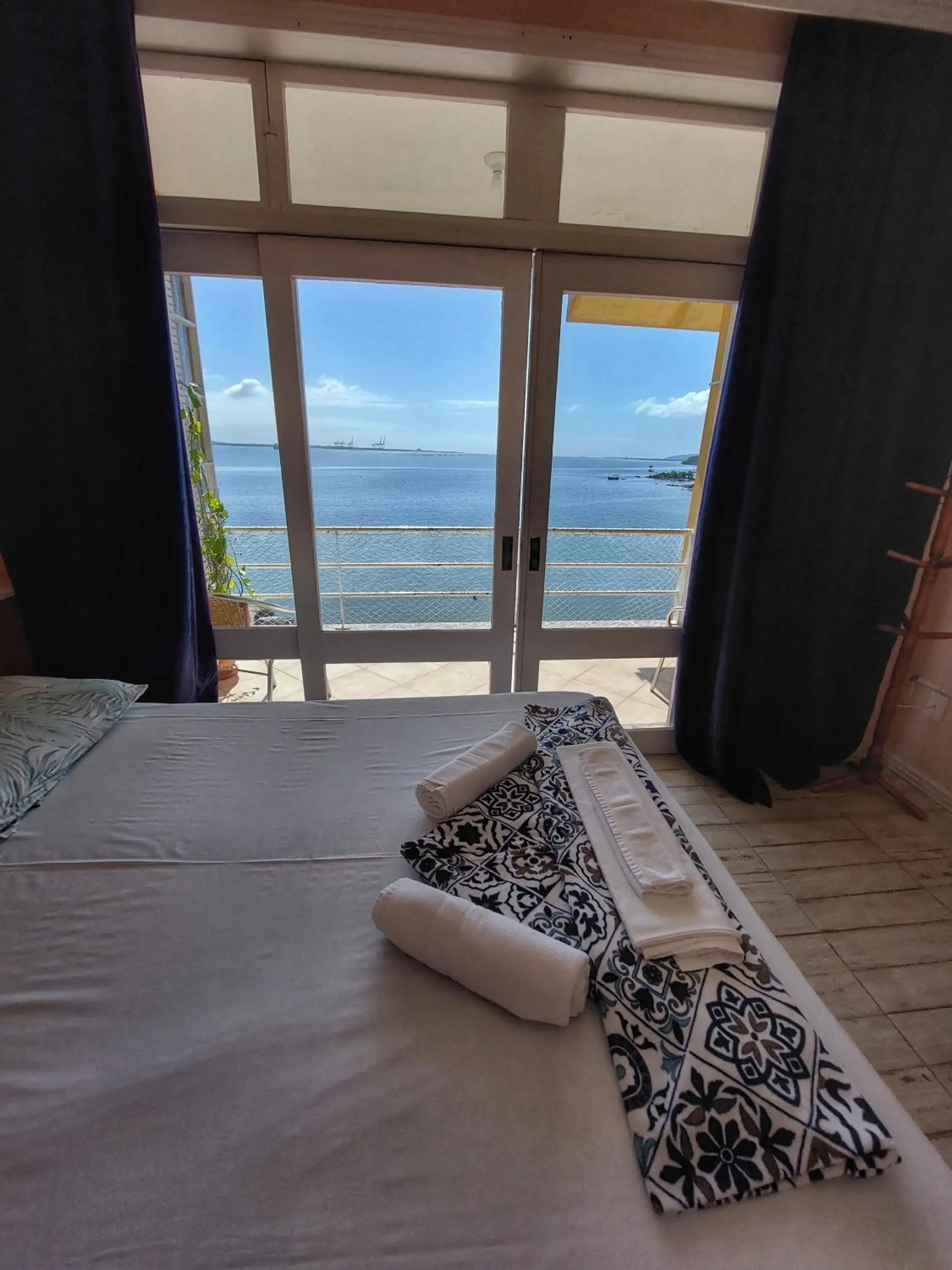 Bed in Pousada Pedra das Tartarugas