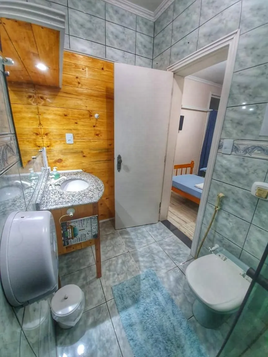 Bathroom in Pousada Pedra das Tartarugas