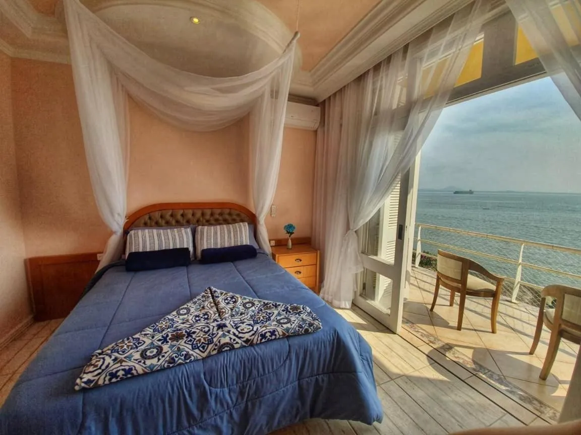 Bed in Pousada Pedra das Tartarugas