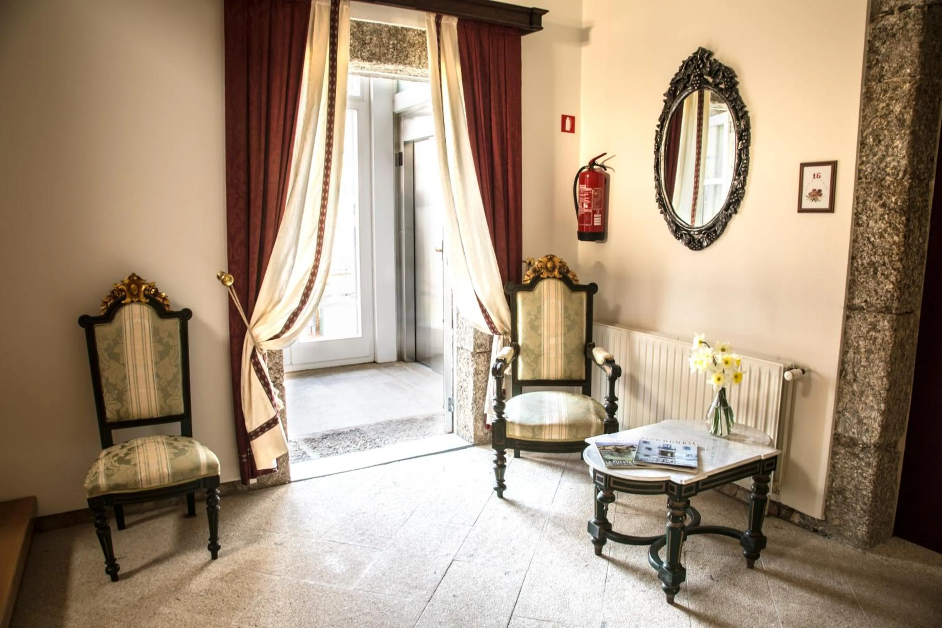 Seating area in Pazo de Sedor