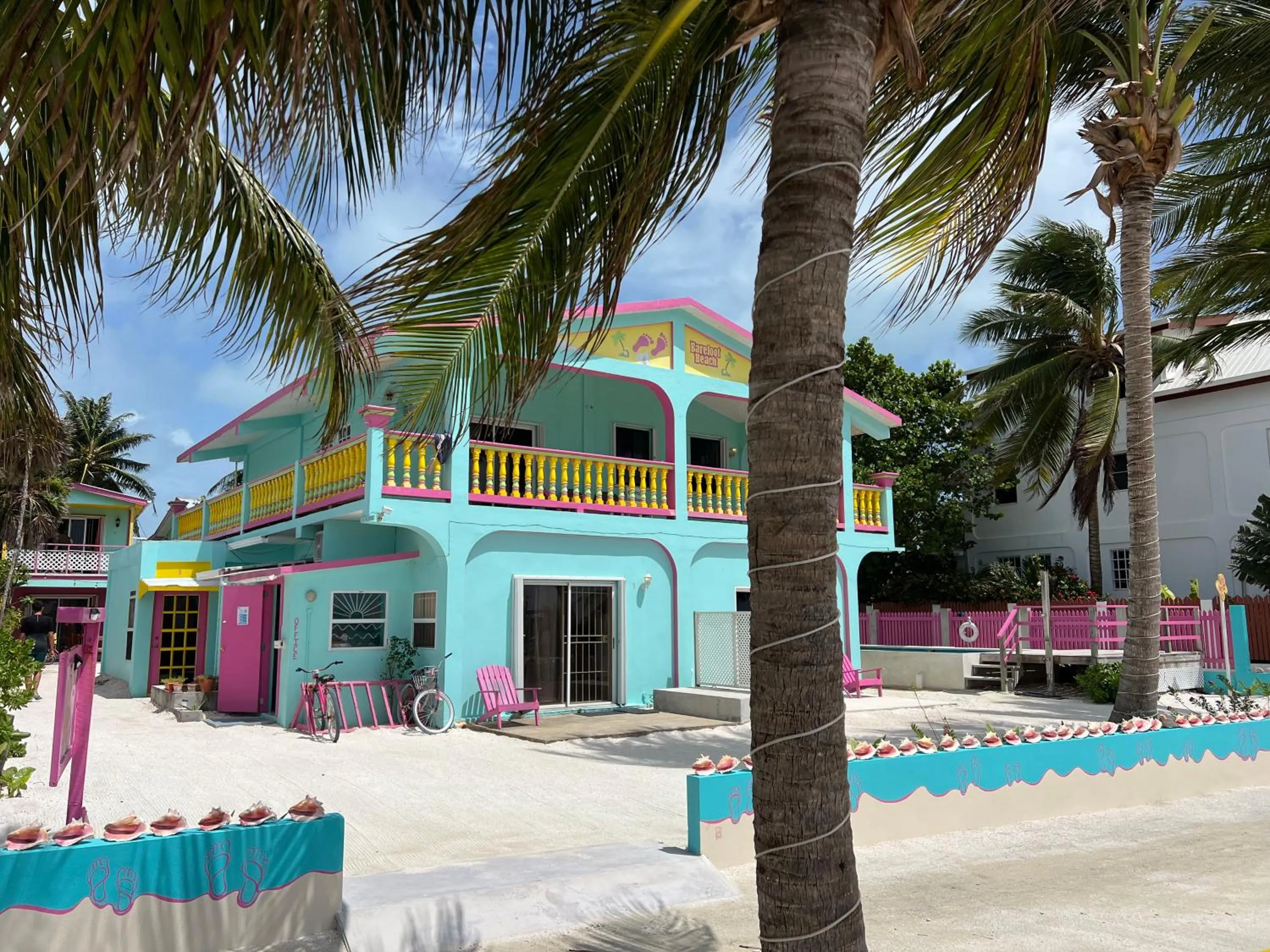 Property building in Barefoot Beach Belize