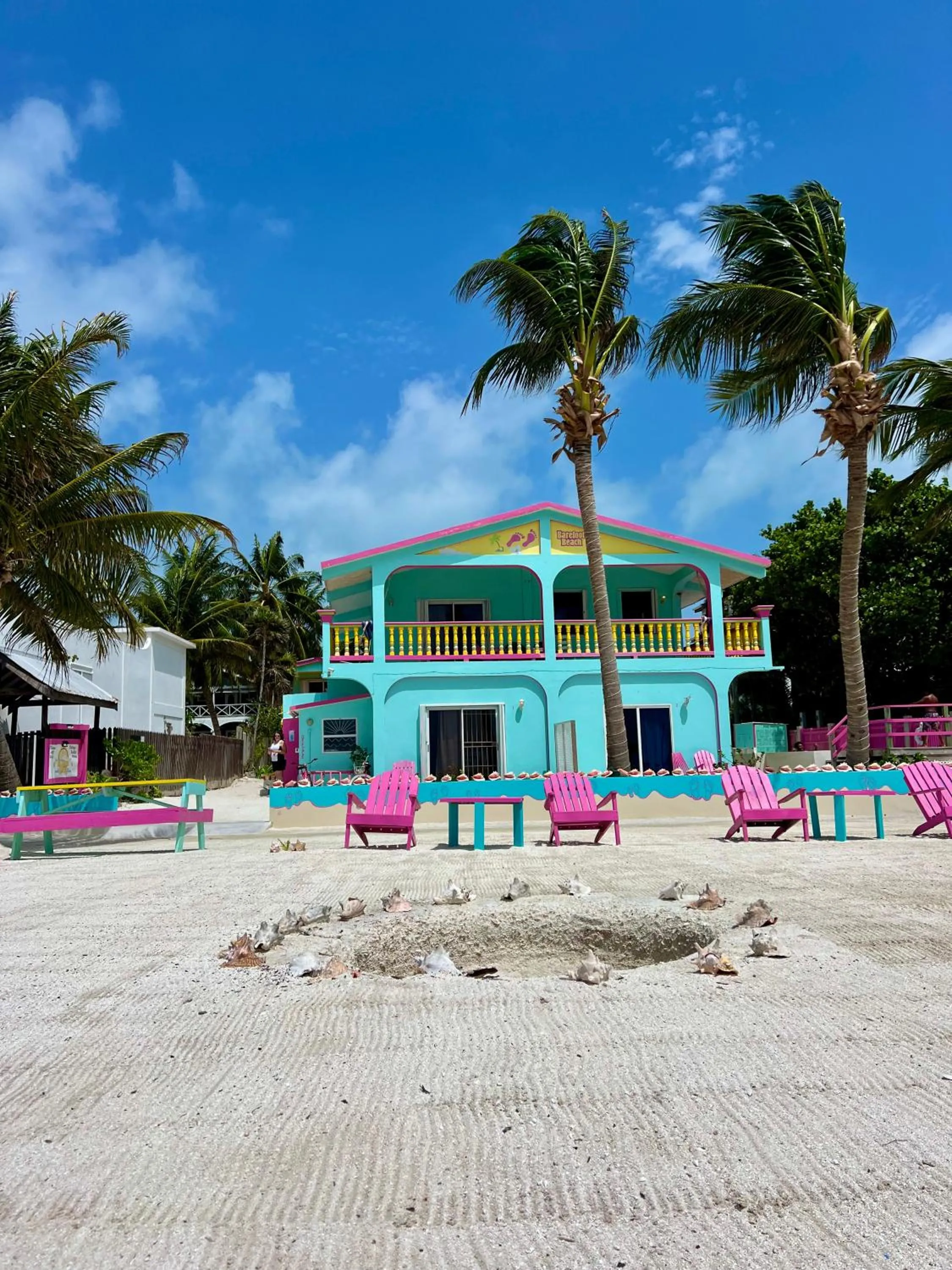 Property building in Barefoot Beach Belize