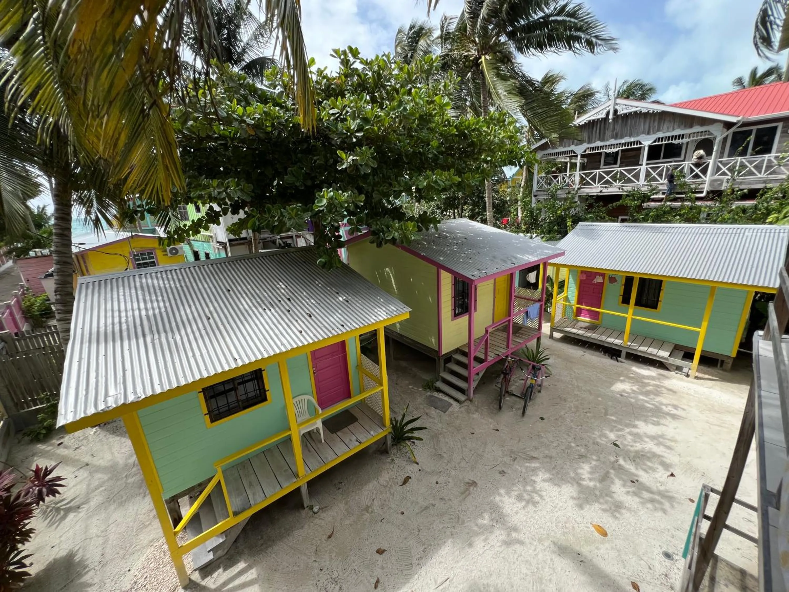Property building in Barefoot Beach Belize