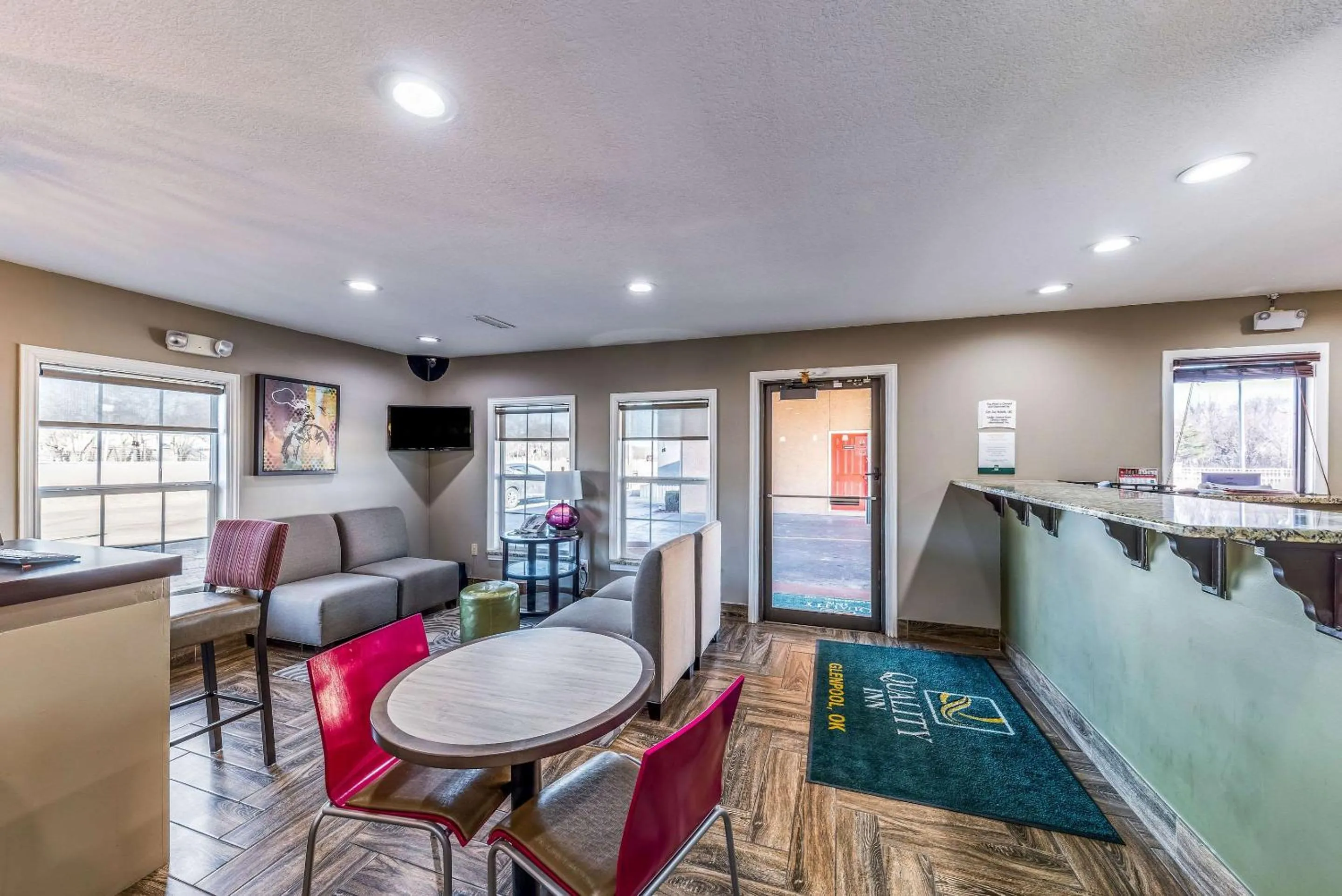 Lobby or reception in Quality Inn Glenpool - Tulsa