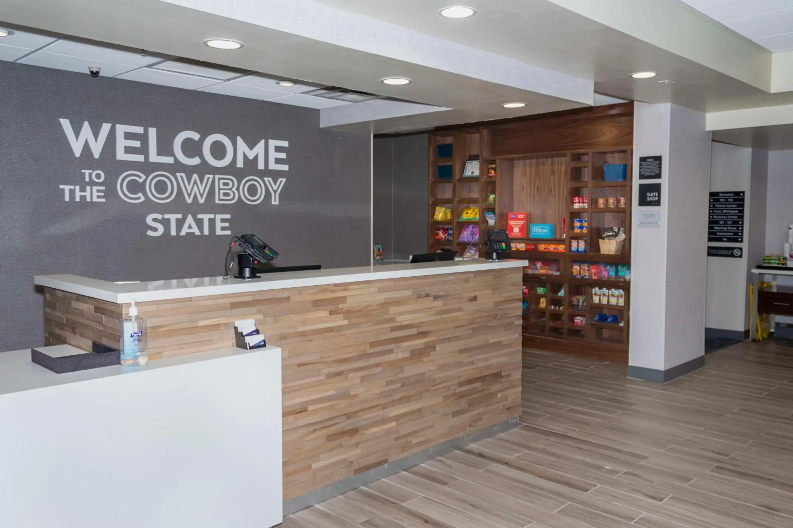 Lobby or reception in Hampton Inn & Suites Riverton Lobby or reception in Hampton Inn & Suites Riverton