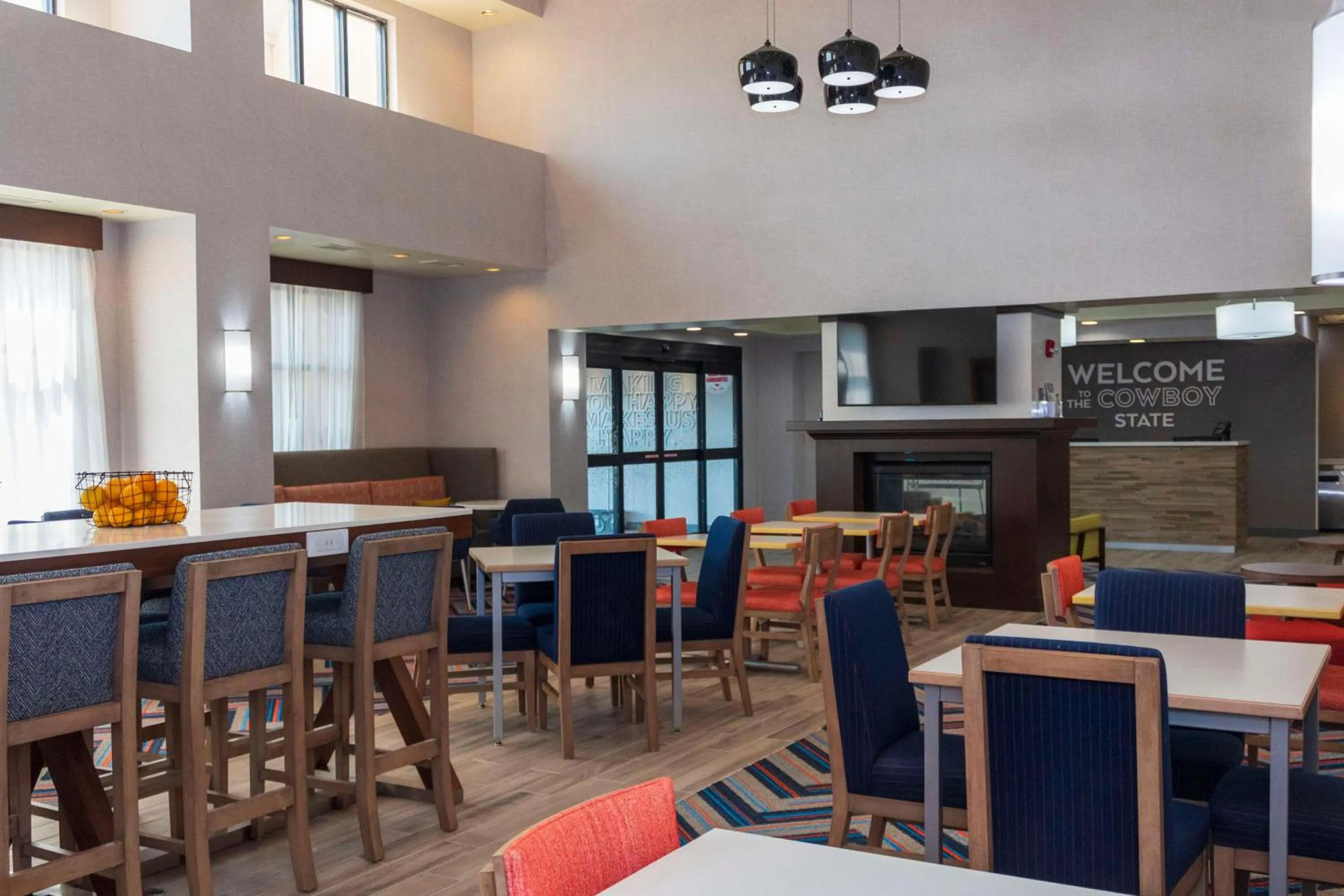 Lobby or reception in Hampton Inn & Suites Riverton