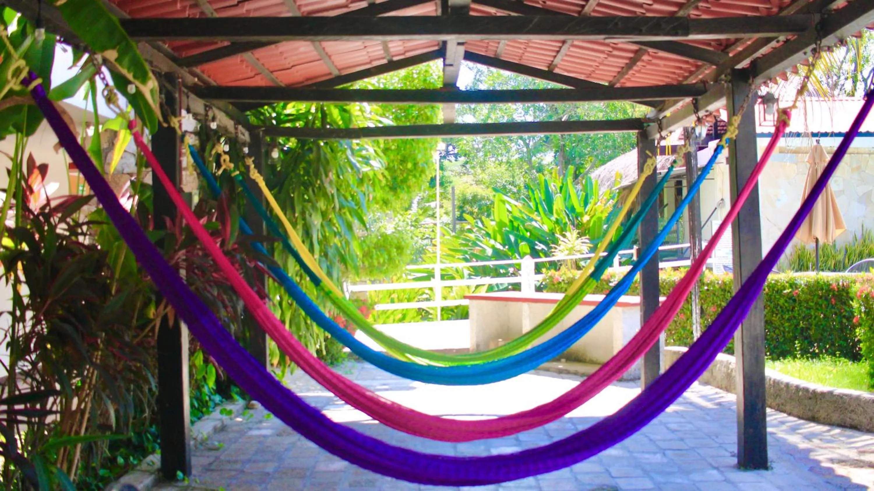 Swimming pool in Hotel Plaza Palenque